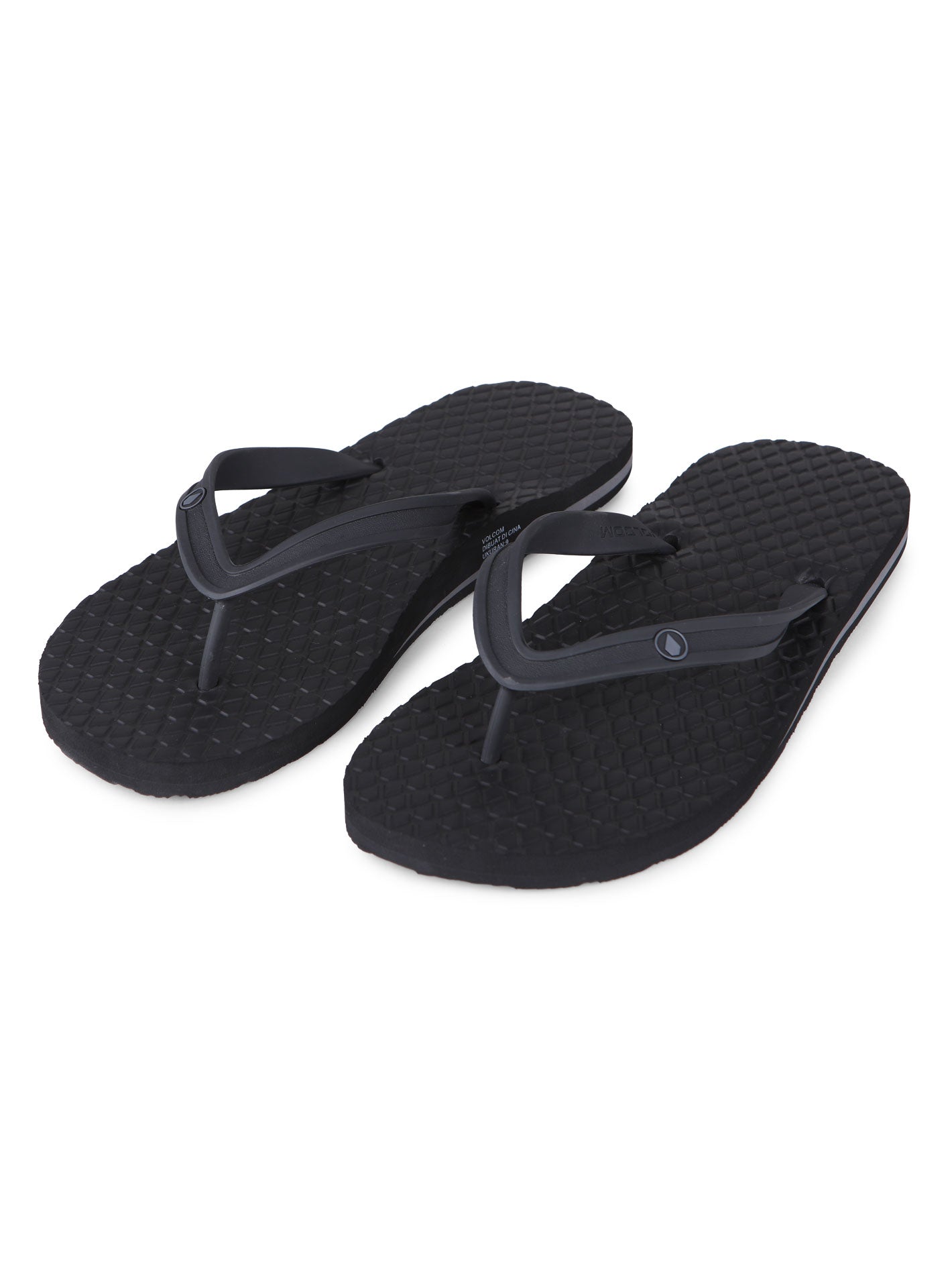 Volcom Eco Concourse Sandals - Black Grey
