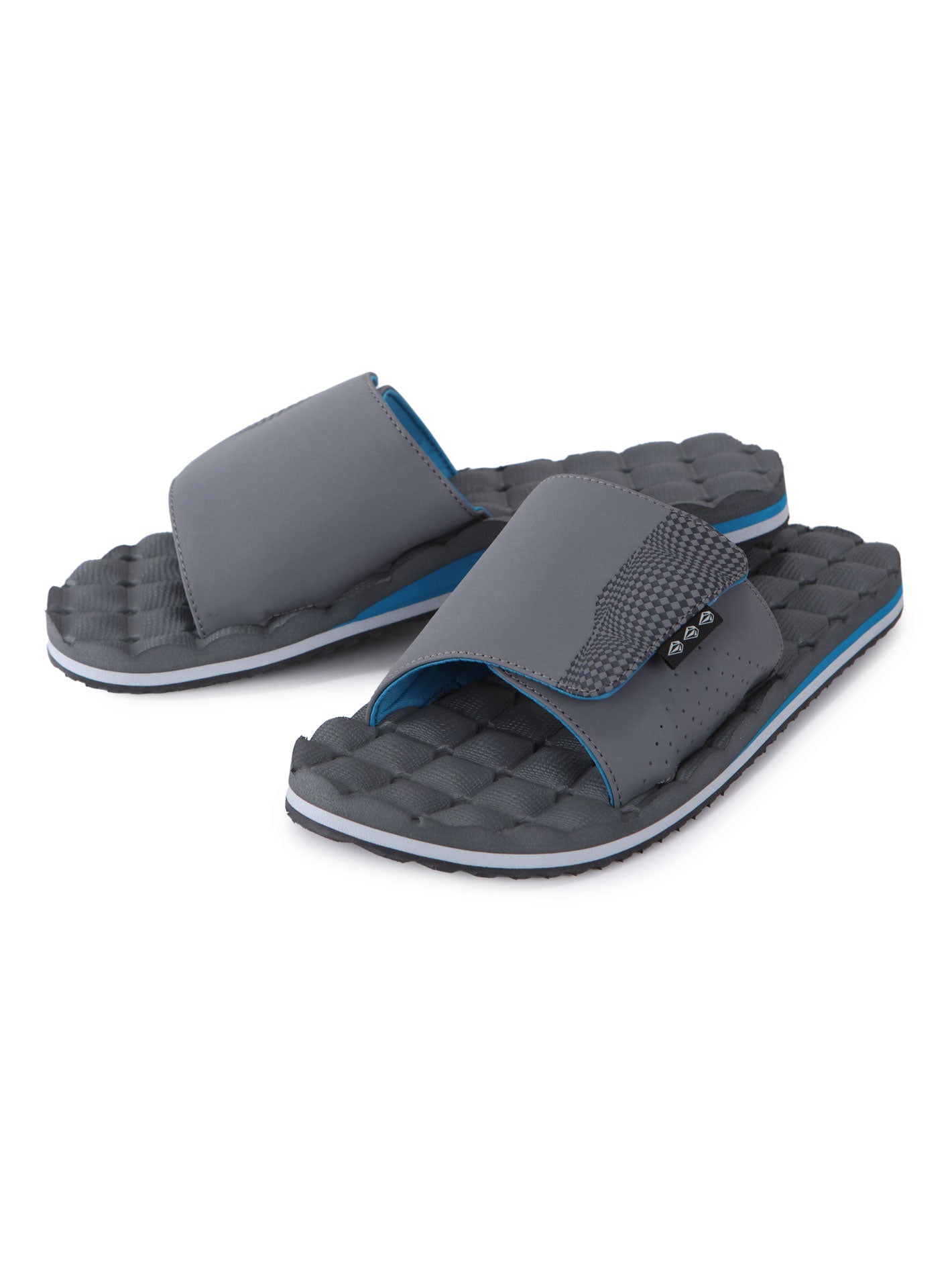Volcom Recliner Slide  Sandals - Grey