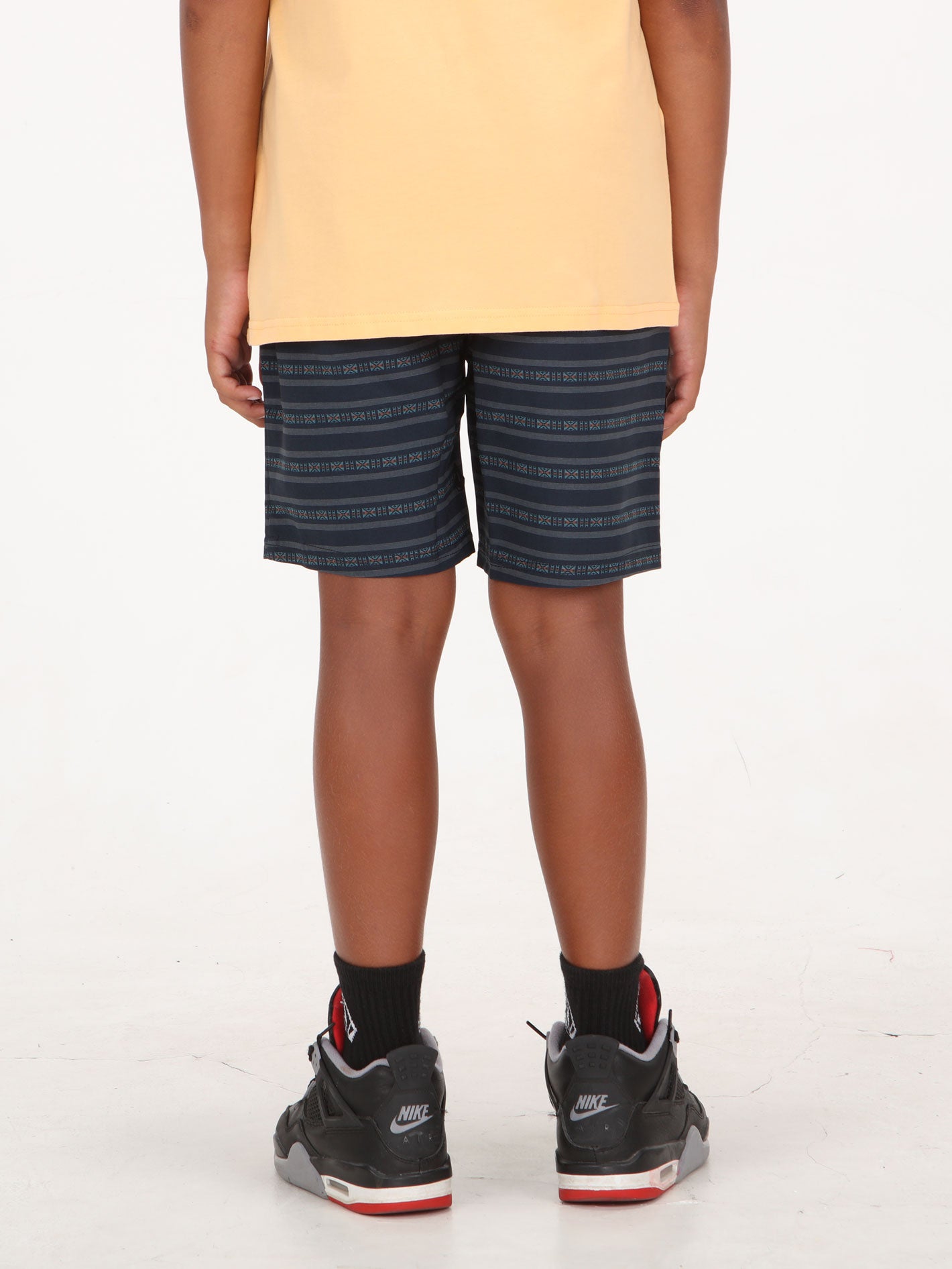 Volcom Big Boys Ew Printed 16 Short - Navy