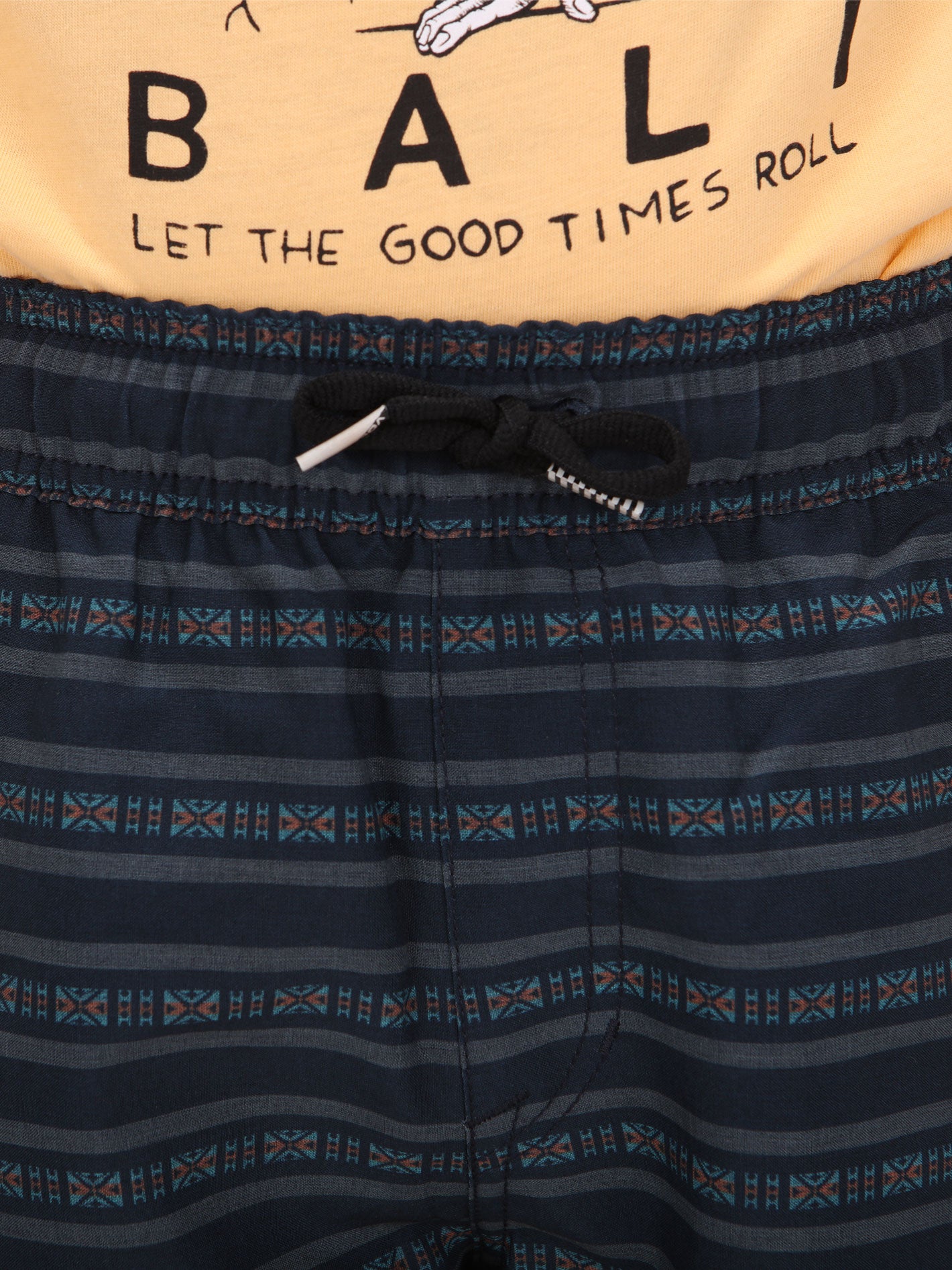 Volcom Big Boys Ew Printed 16 Short - Navy