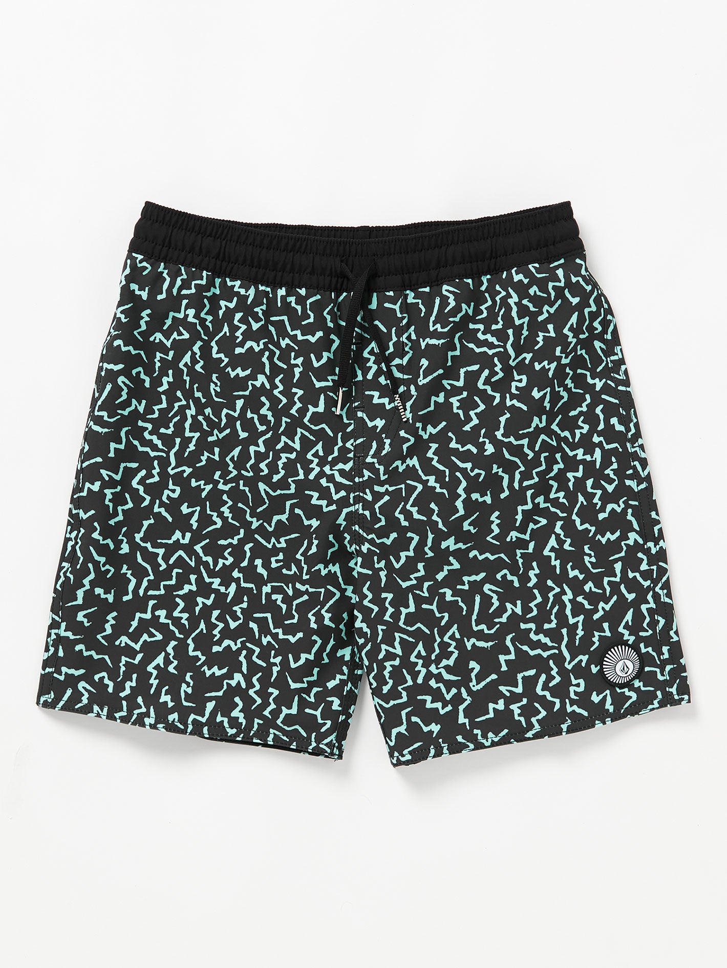 Volcom Big Boys Asphalt Beach 15 Boardshort - Black