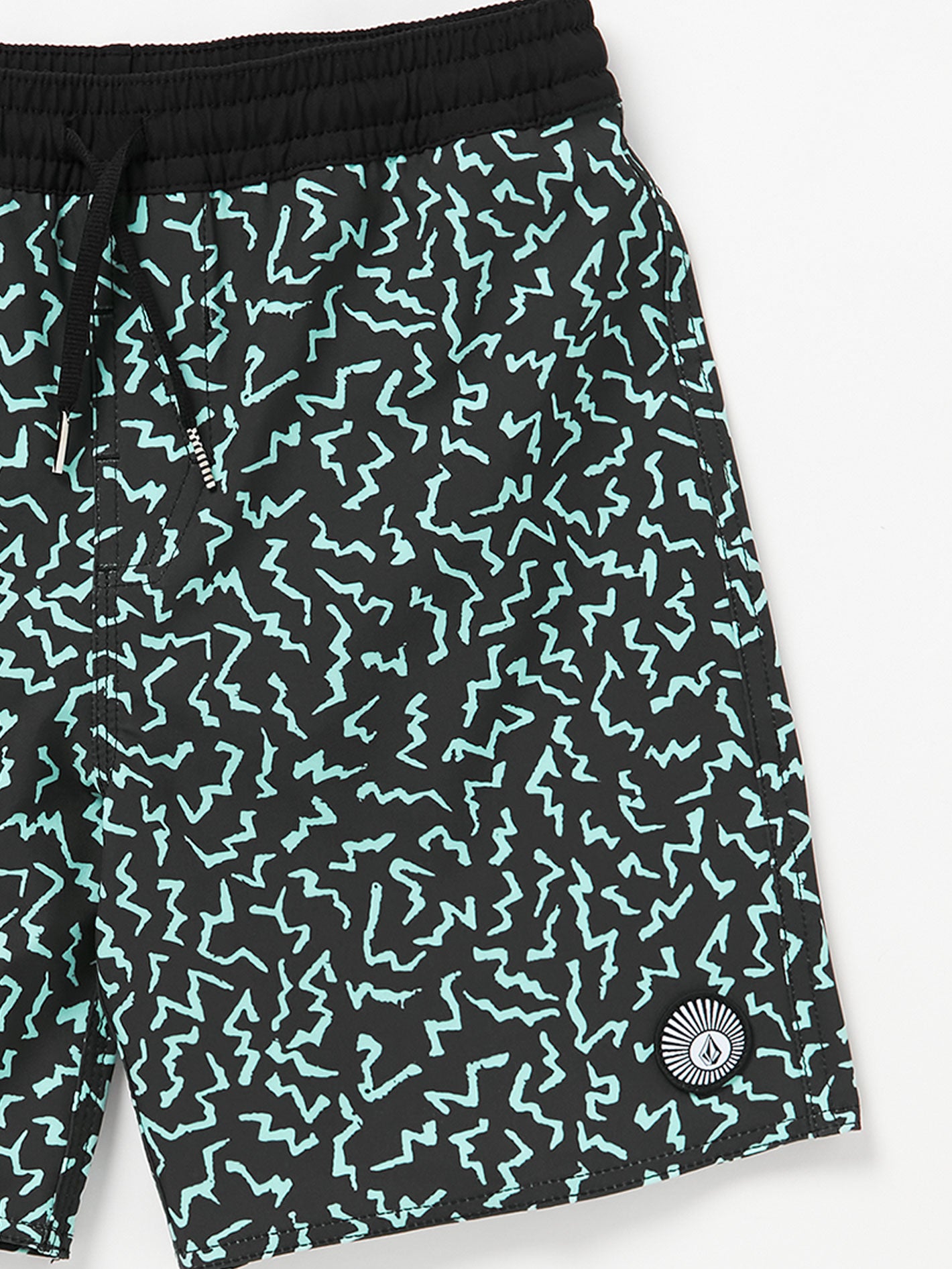 Volcom Big Boys Asphalt Beach 15 Boardshort - Black