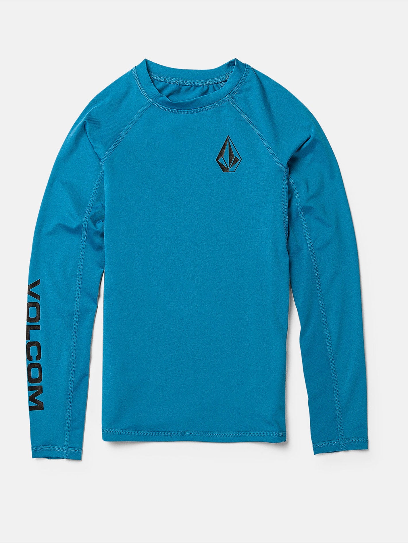 Volcom Big Boys Lido Rashguard - Tidal Blue