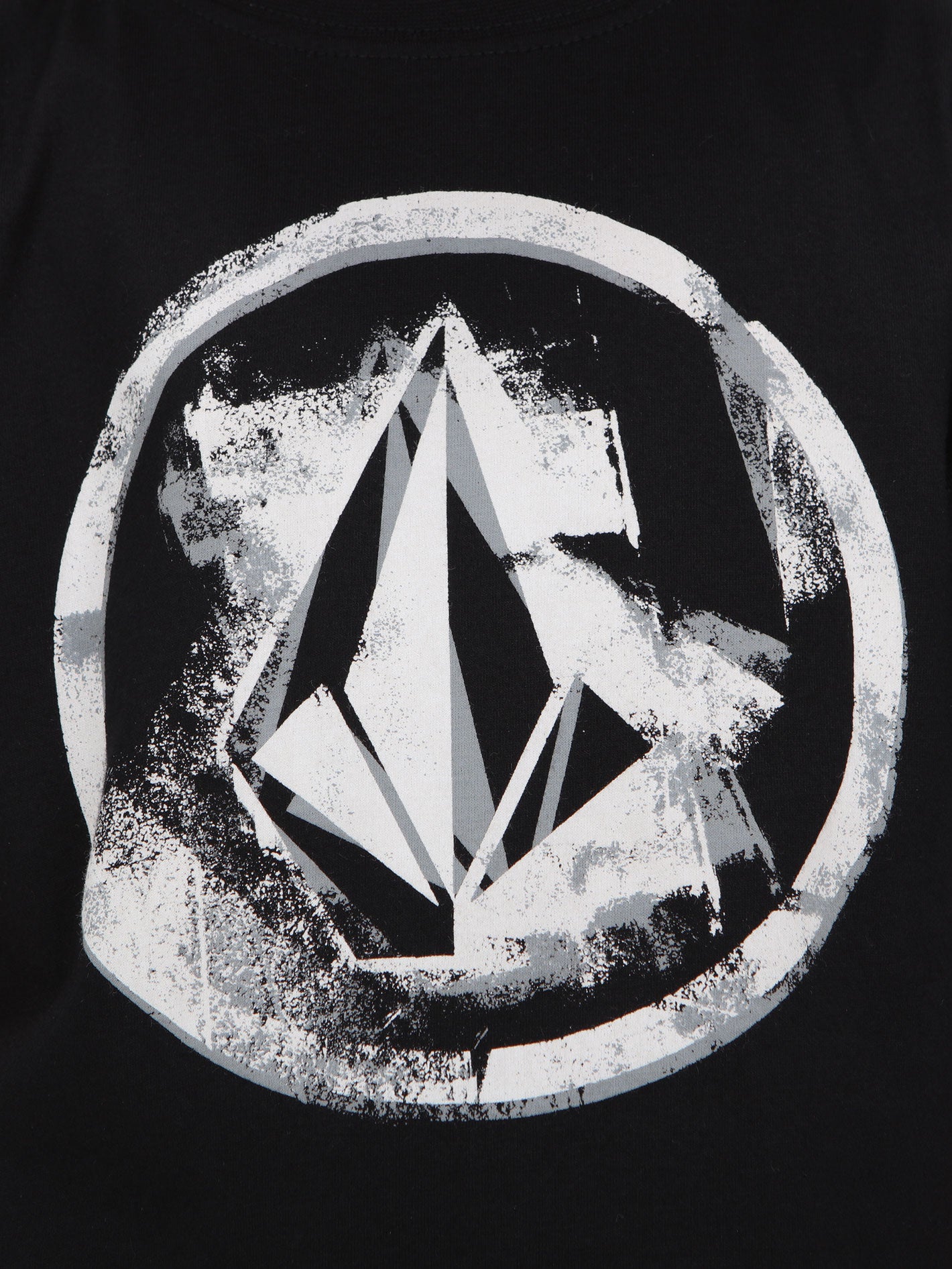 Volcom Little Boys Circlemess Tee - Black