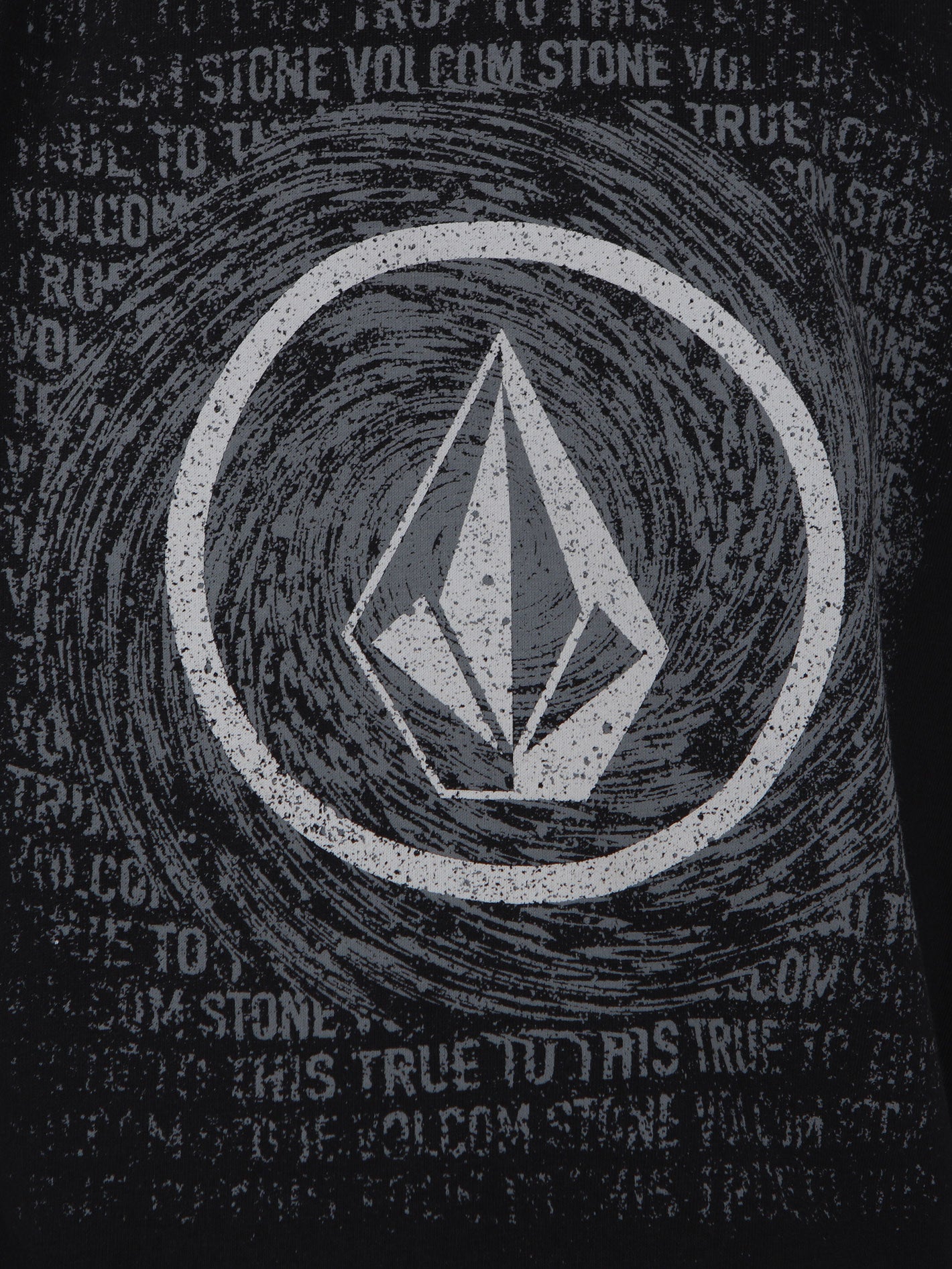 Volcom Little Boys Full Circle  Tee - Black