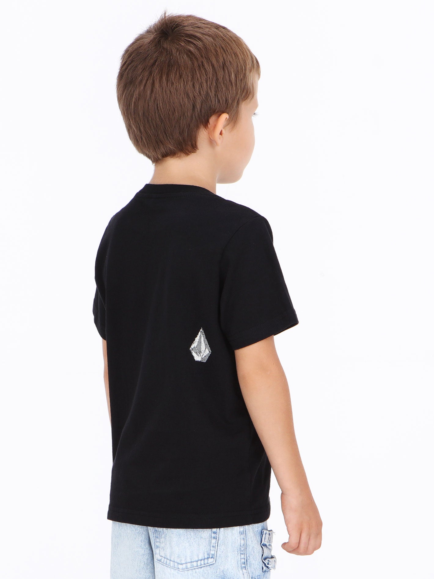 Volcom Little Boys Symbiostone Tee - Black