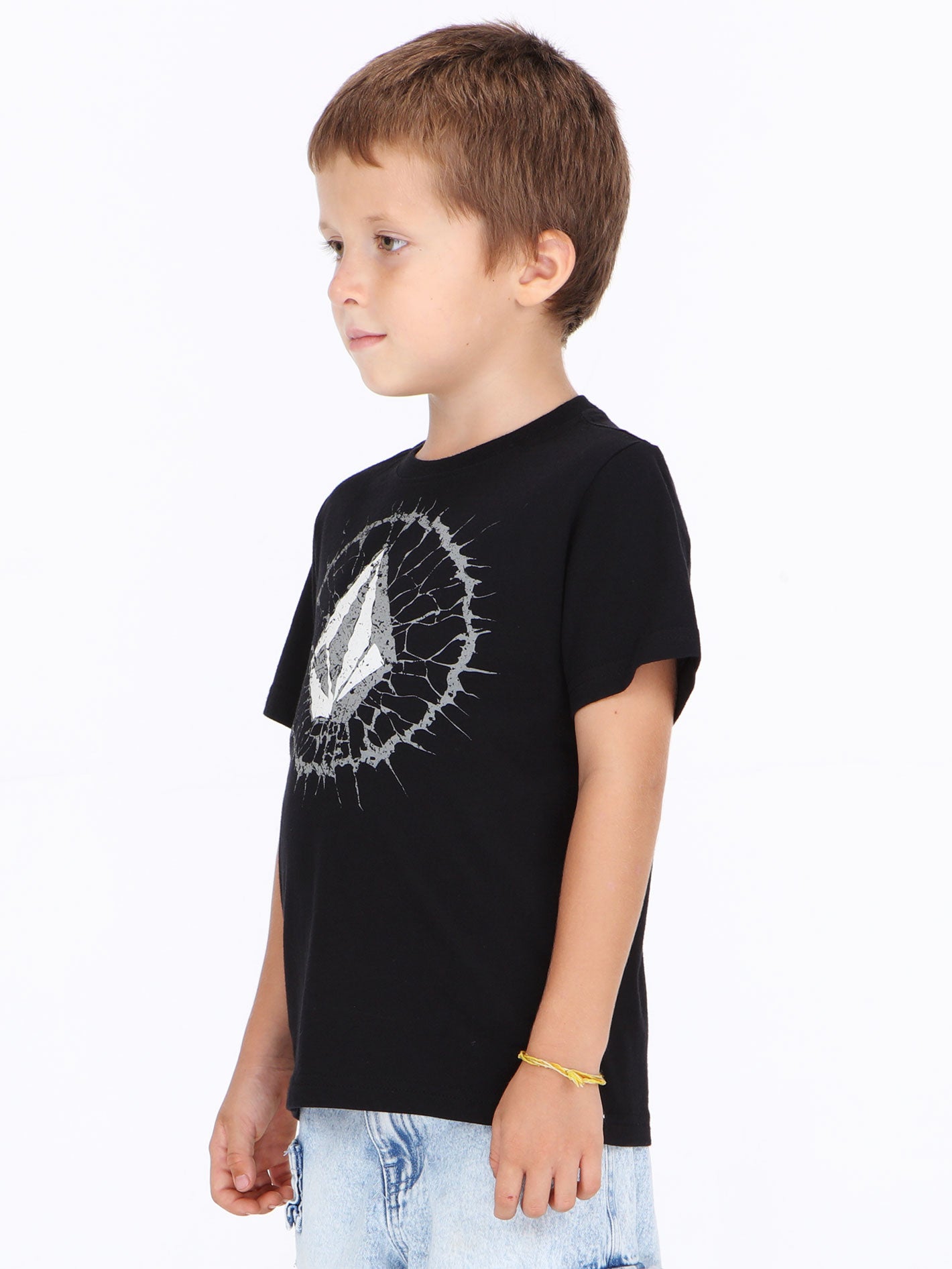 Volcom Little Boys Symbiostone Tee - Black