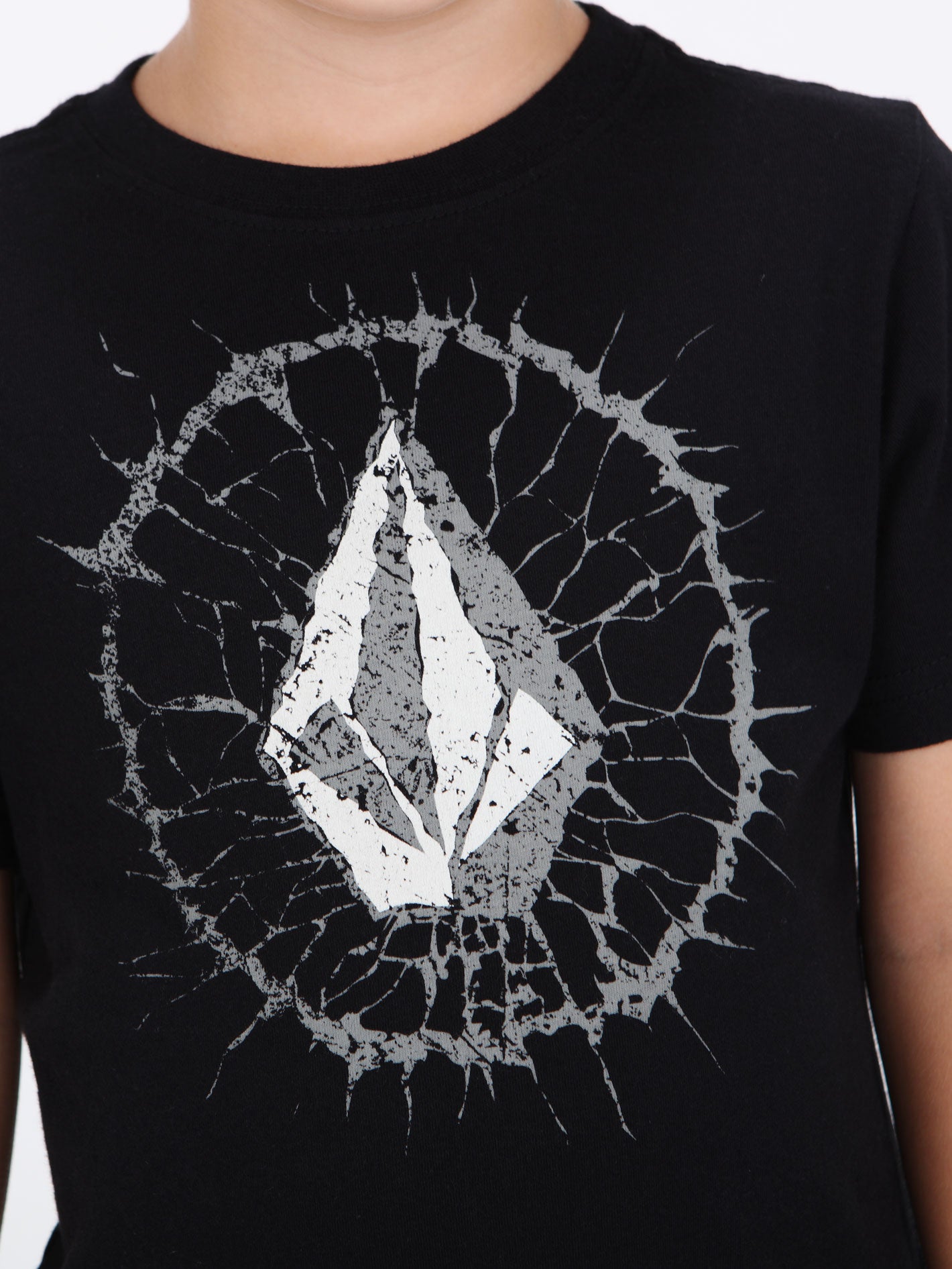Volcom Little Boys Symbiostone Tee - Black