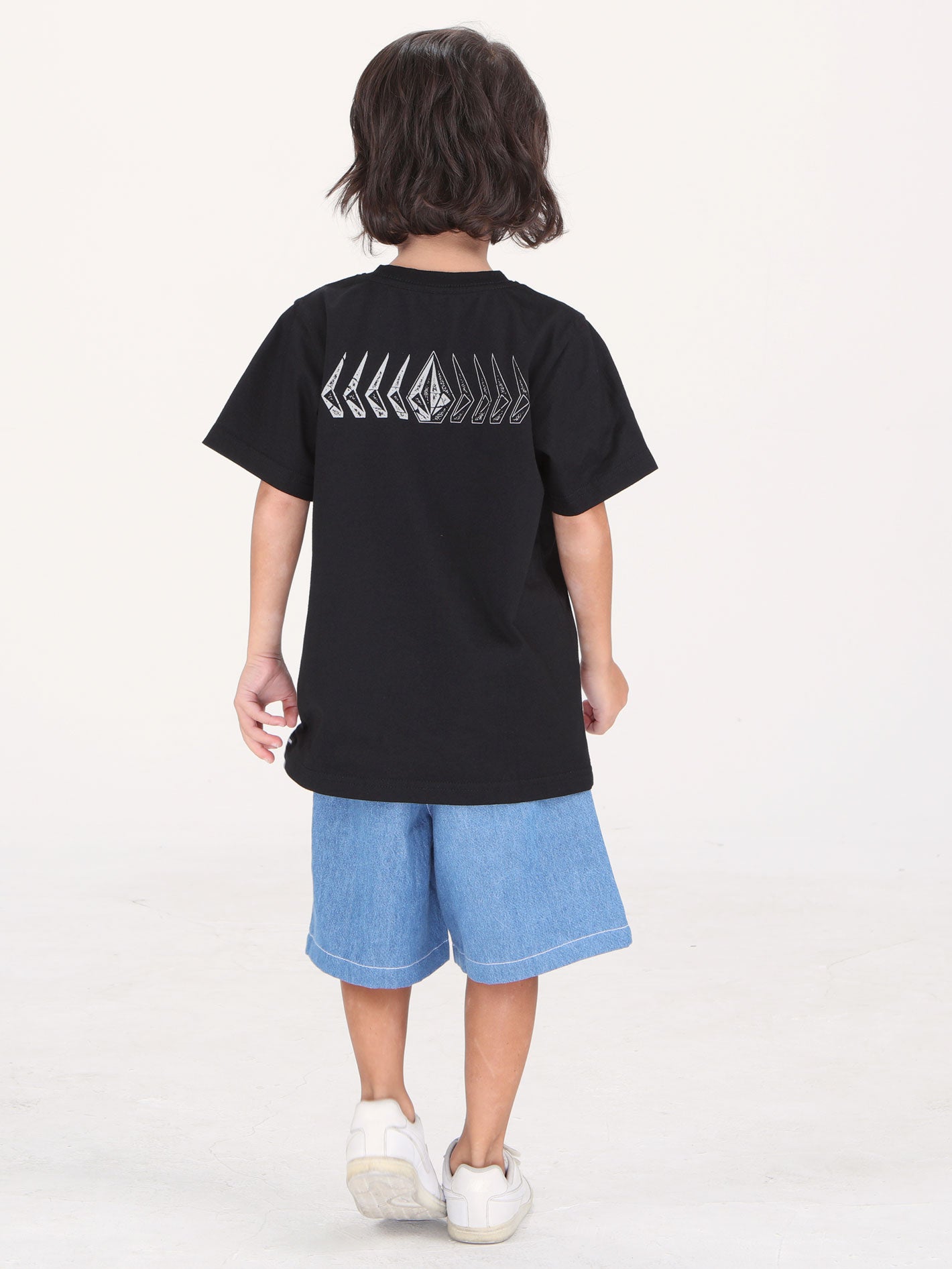 Volcom Little Boys Cement Tee - Black