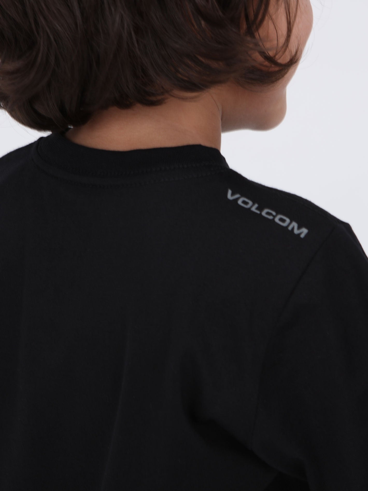 Volcom Little Boys Brush Stroke Tee - Black