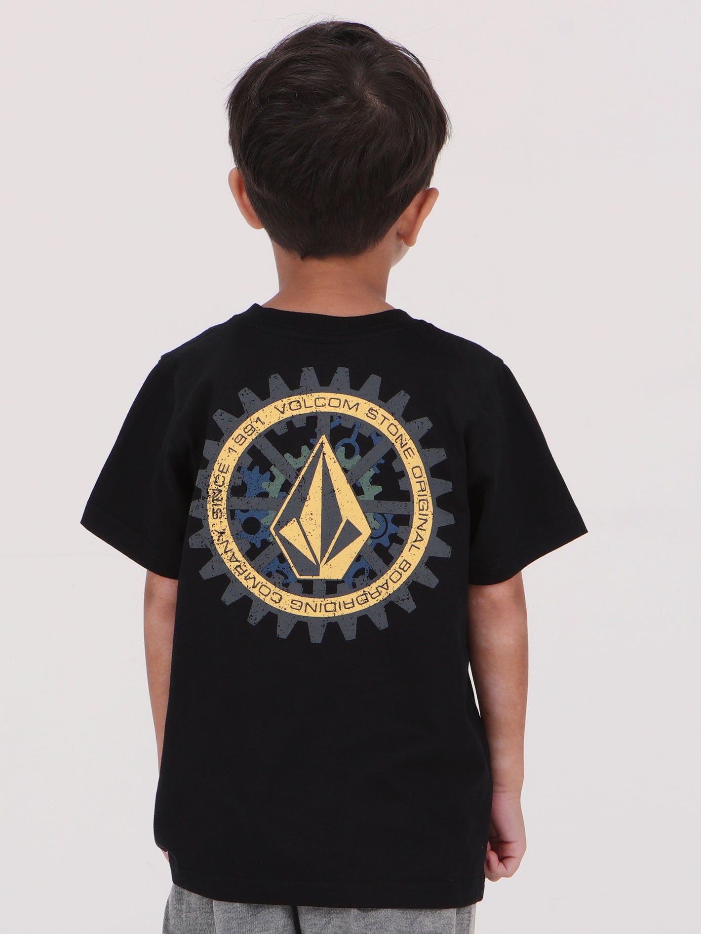 Volcom Little Boys Gear Up Tee - Black
