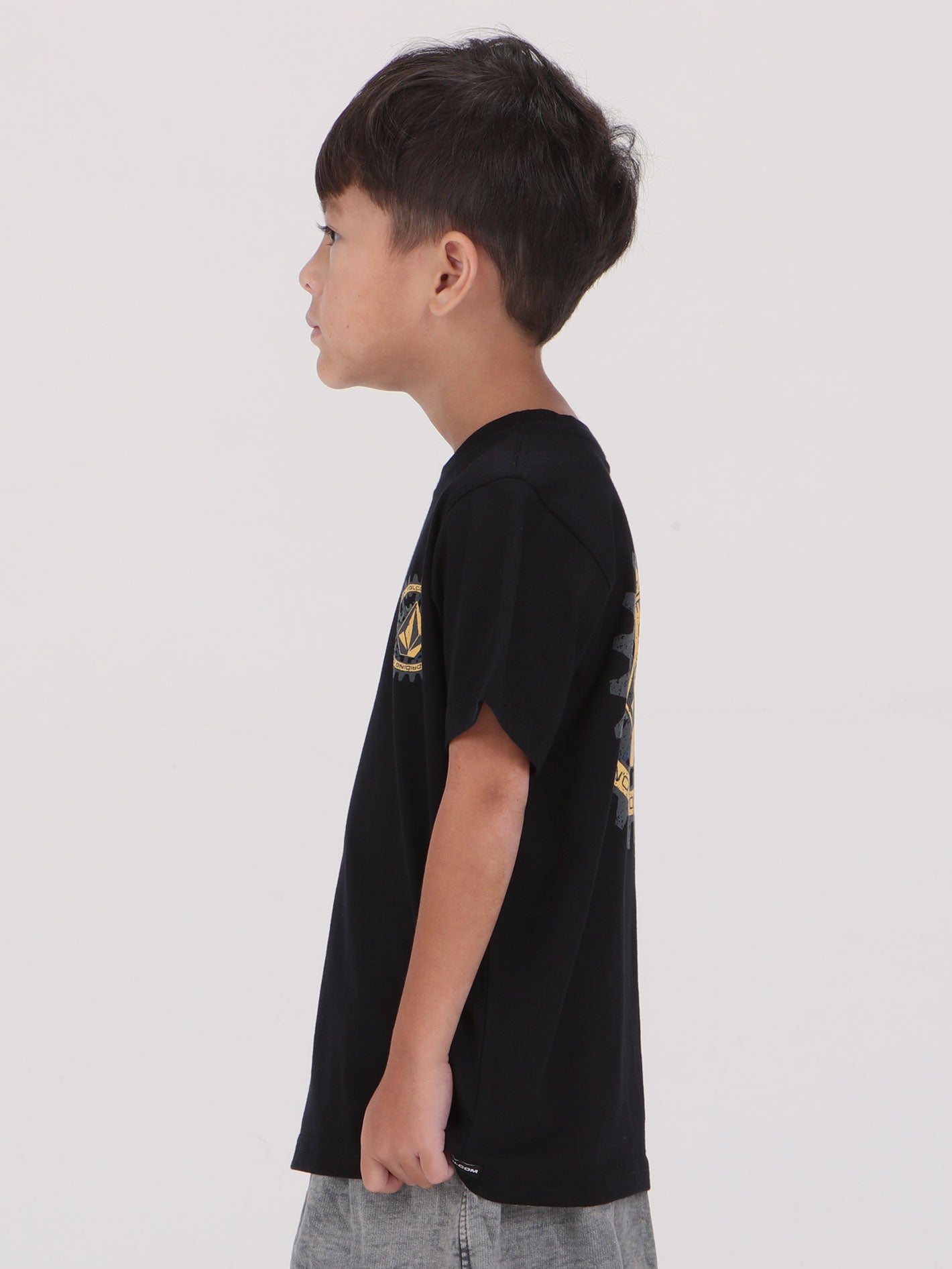 Volcom Little Boys Gear Up Tee - Black