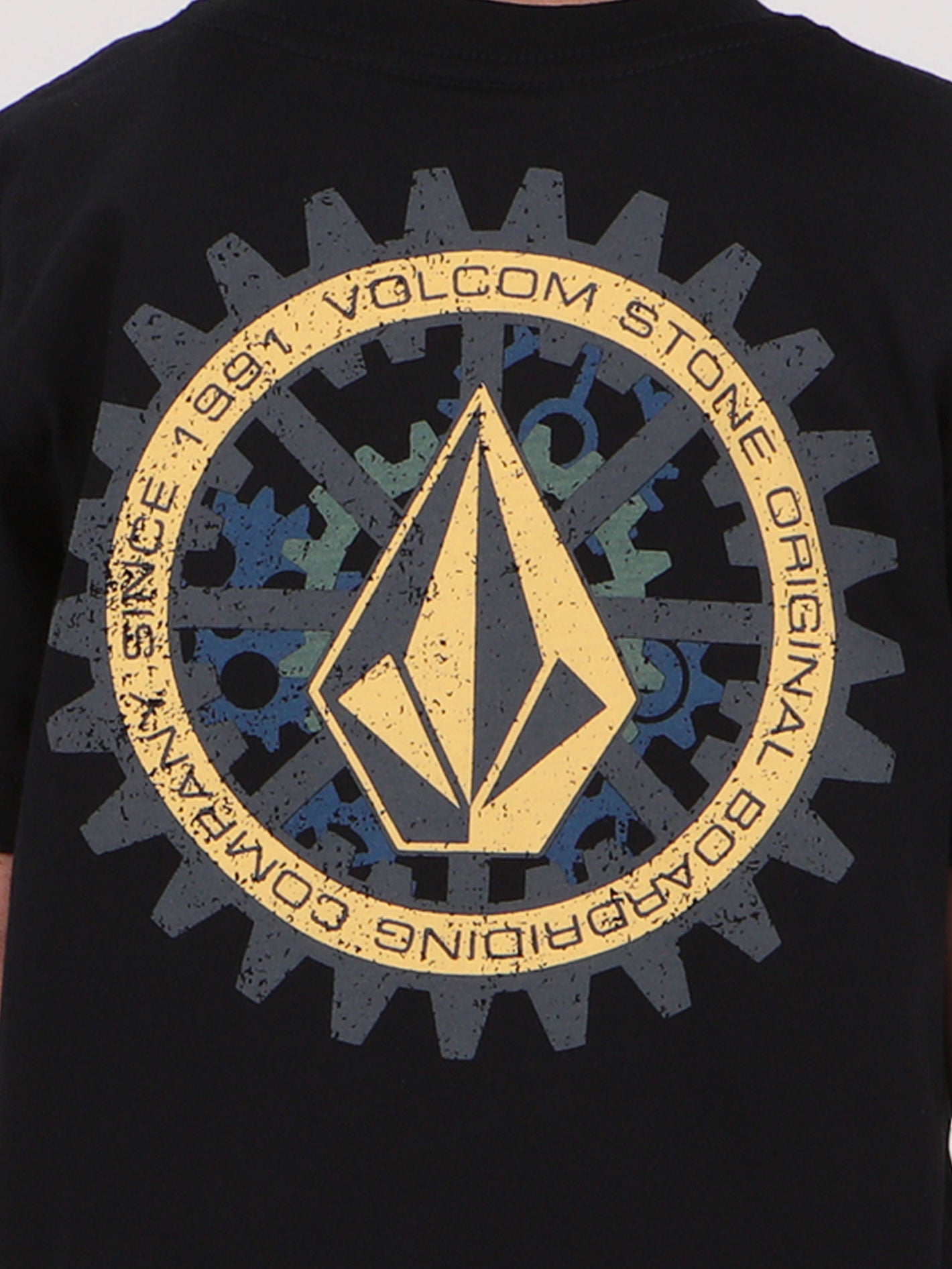 Volcom Little Boys Gear Up Tee - Black