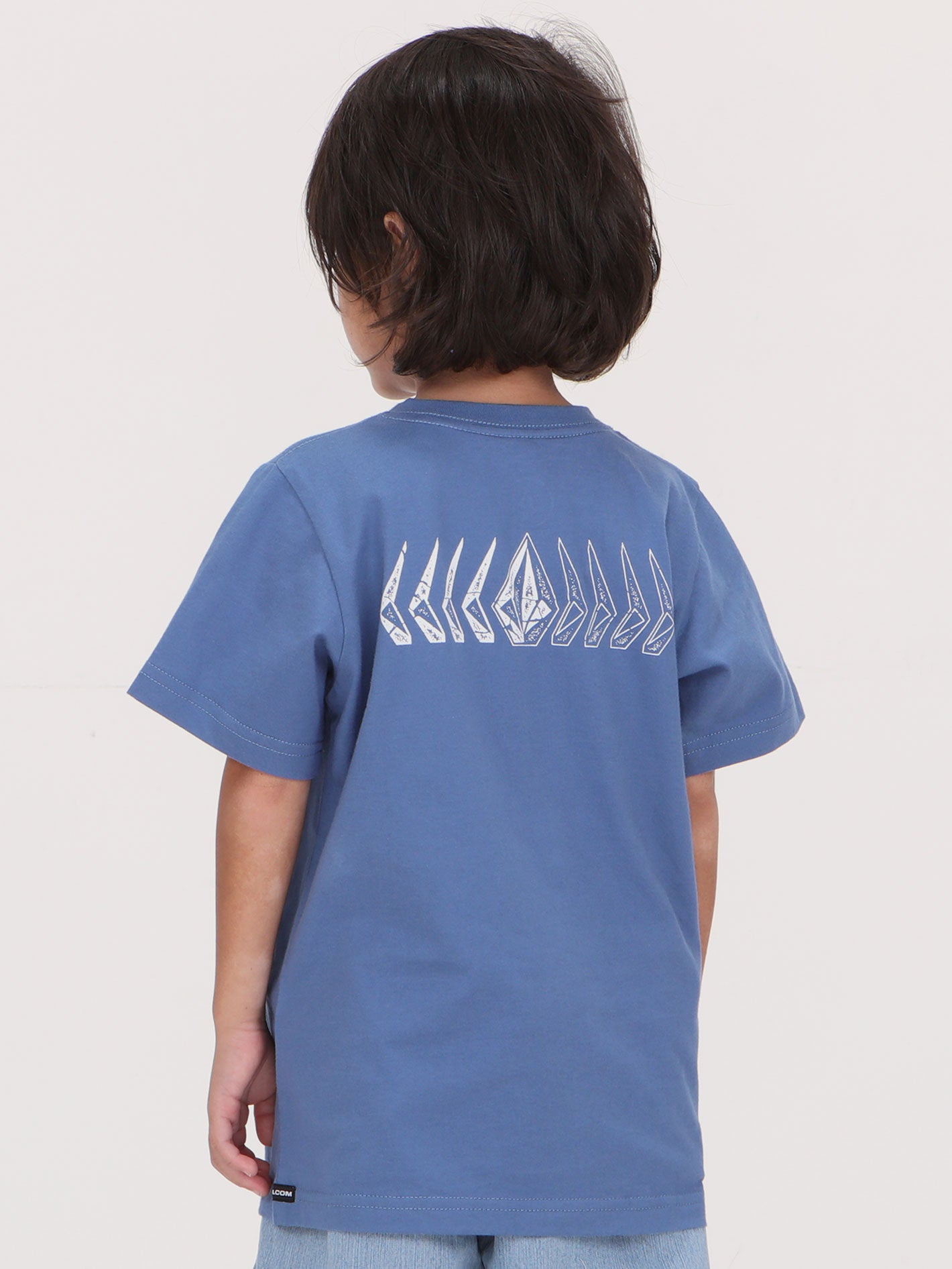 Volcom Little Boys Cement Tee - Blueberry
