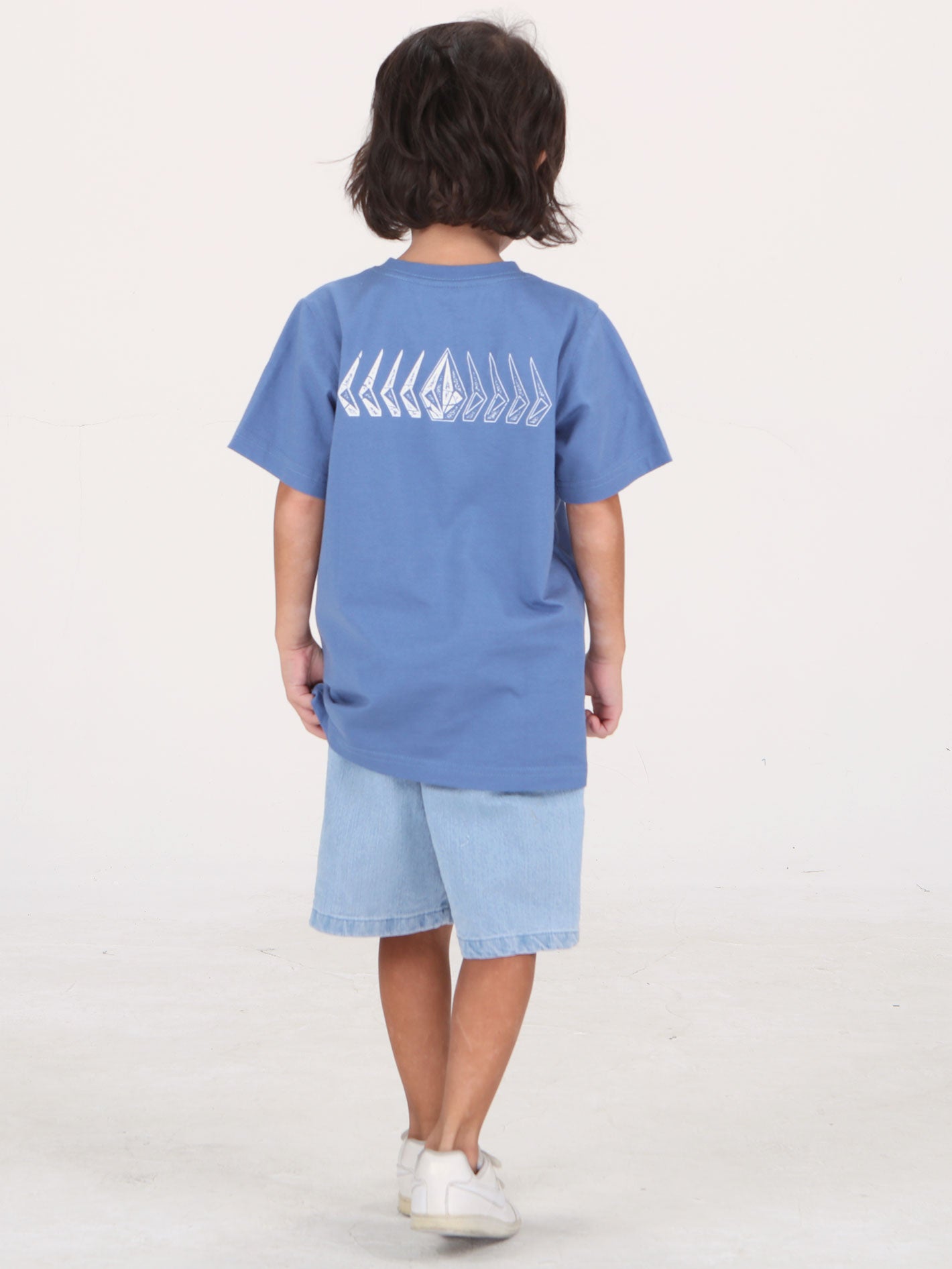Volcom Little Boys Cement Tee - Blueberry