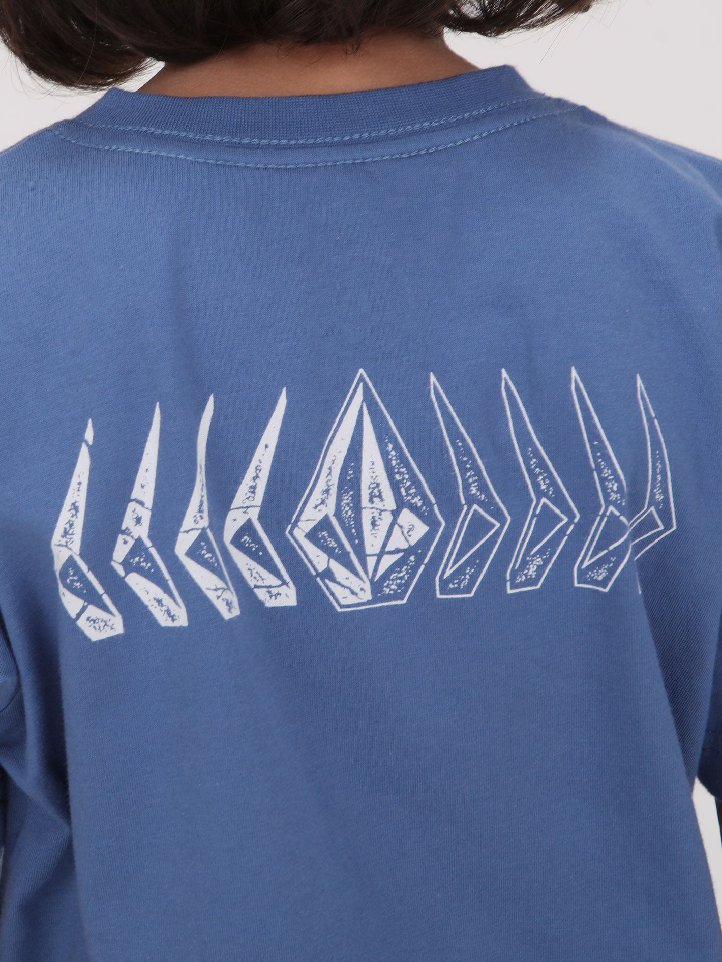 Volcom Little Boys Cement Tee - Blueberry