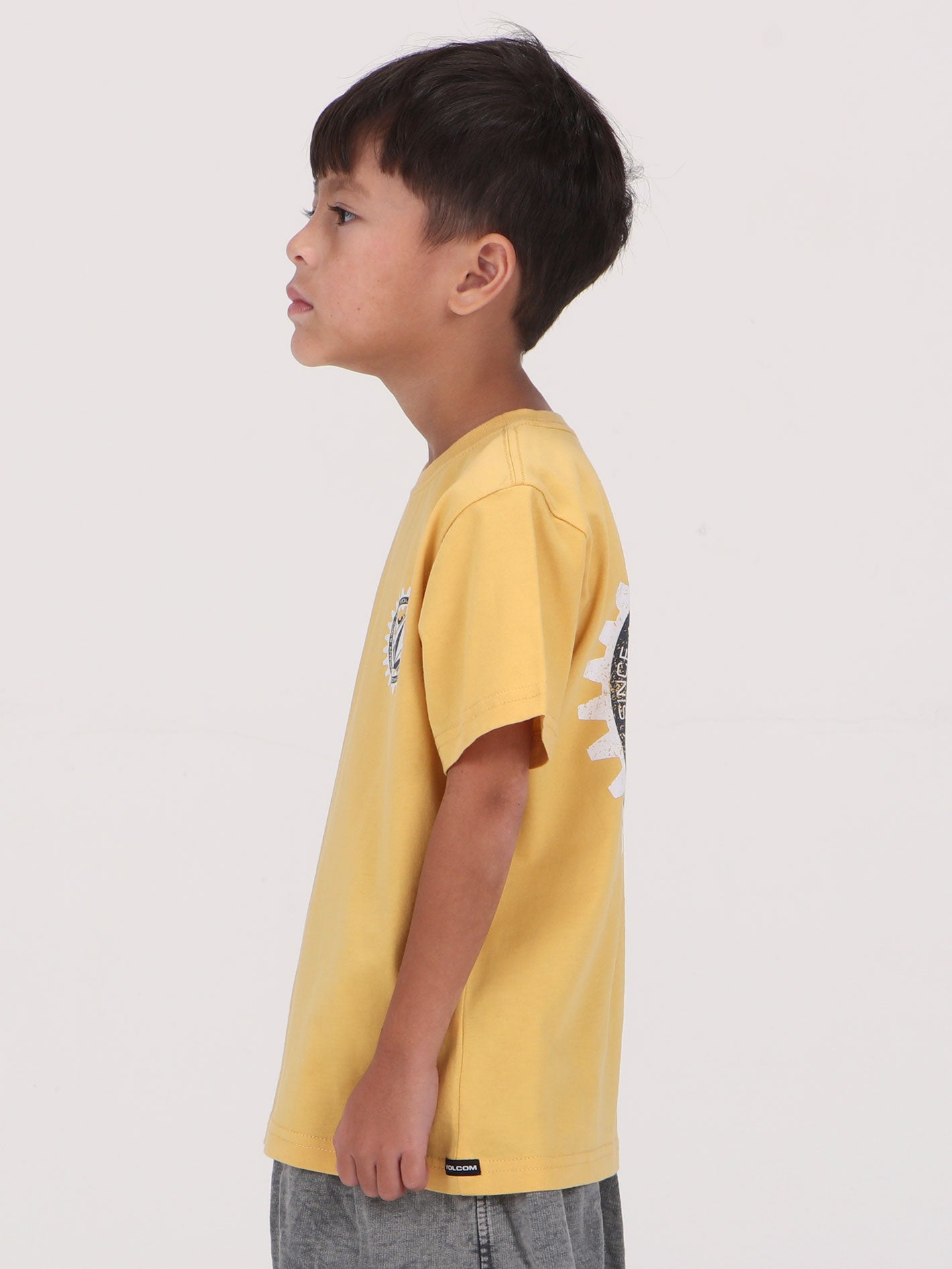 Volcom Little Boys Gear Up Tee - Dust Gold