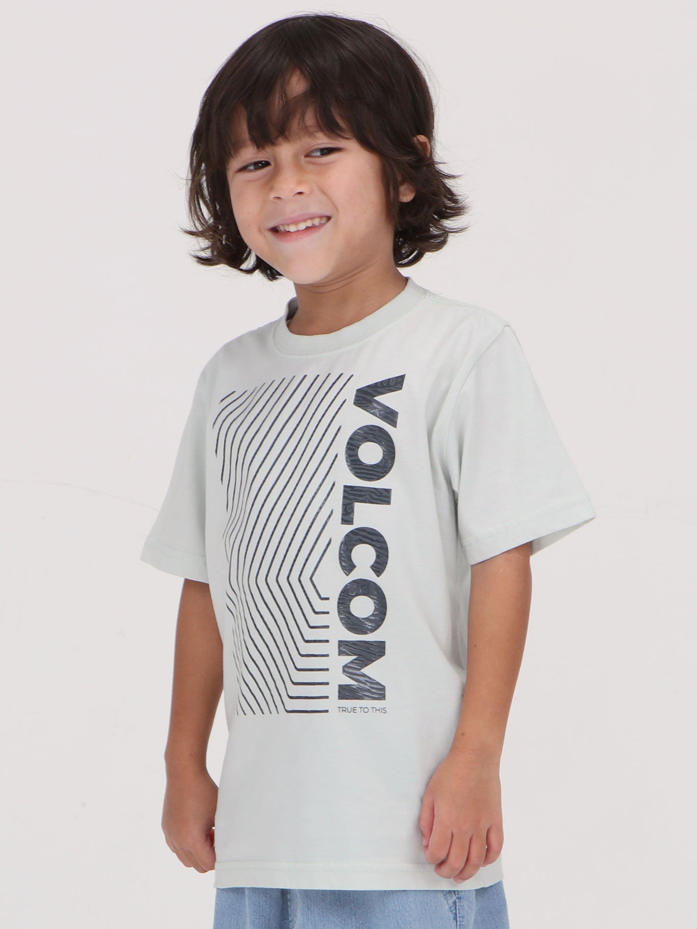 Volcom Little Boys Miller Tee - Cloud Blue