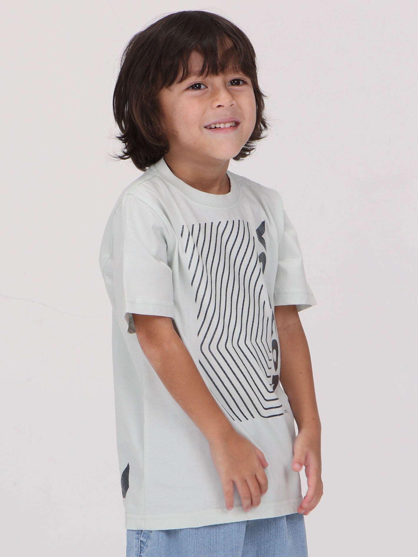 Volcom Little Boys Miller Tee - Cloud Blue