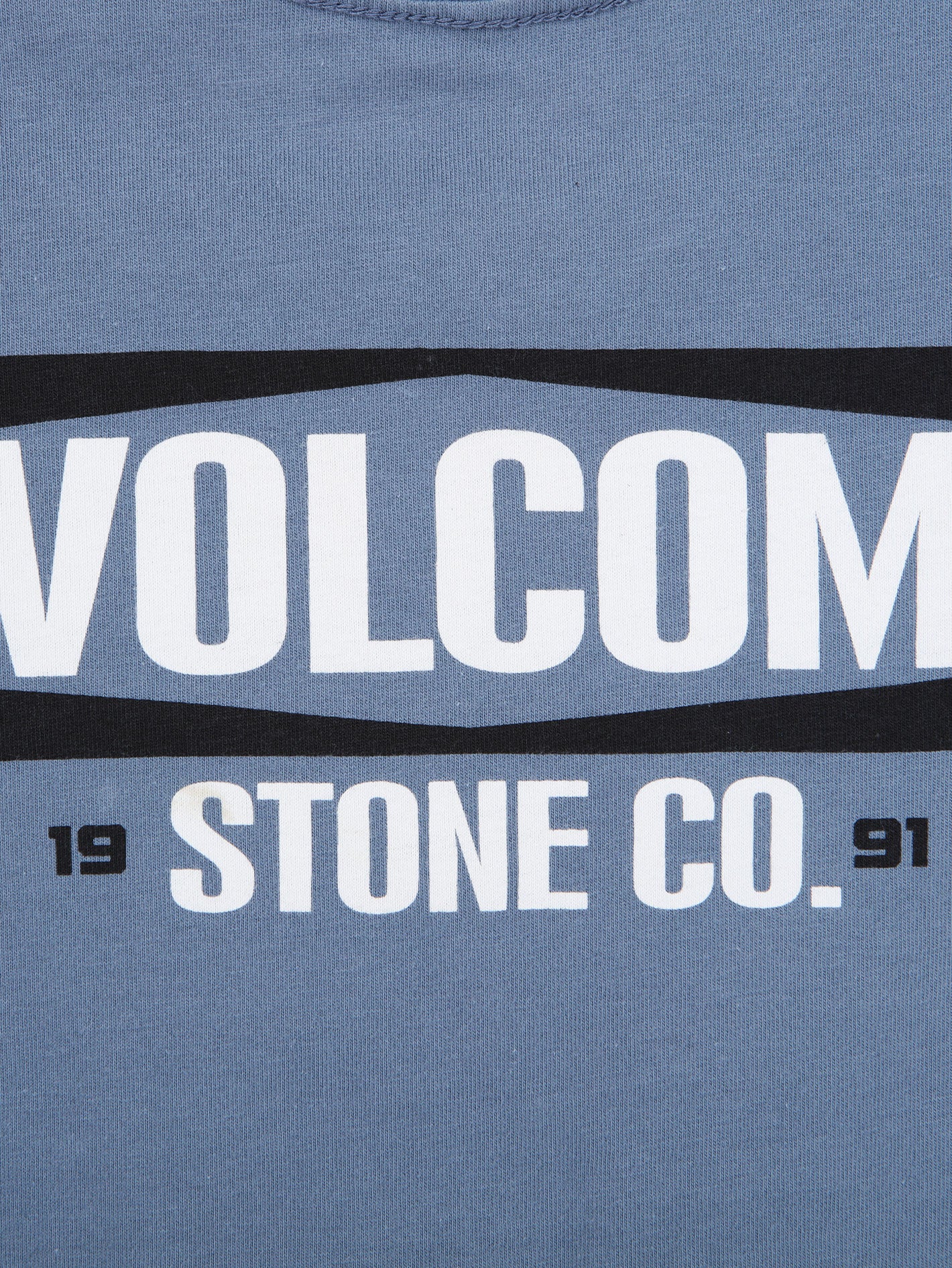 Volcom Little Boys Warning Pocket Tee - Blue Wash