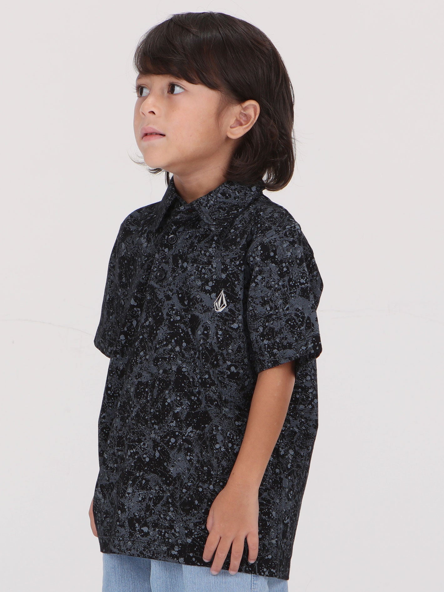 Volcom Little Boys Spritzen Polo - Black