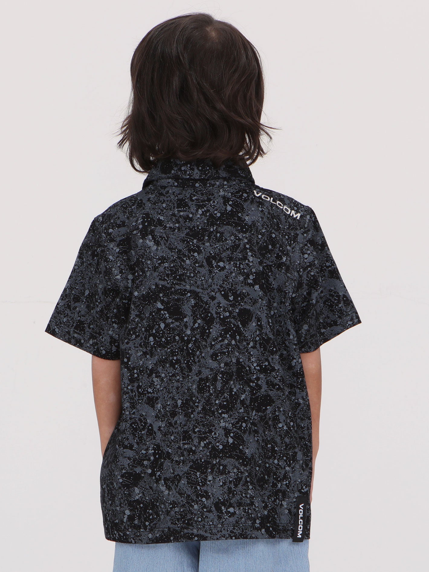 Volcom Little Boys Spritzen Polo - Black