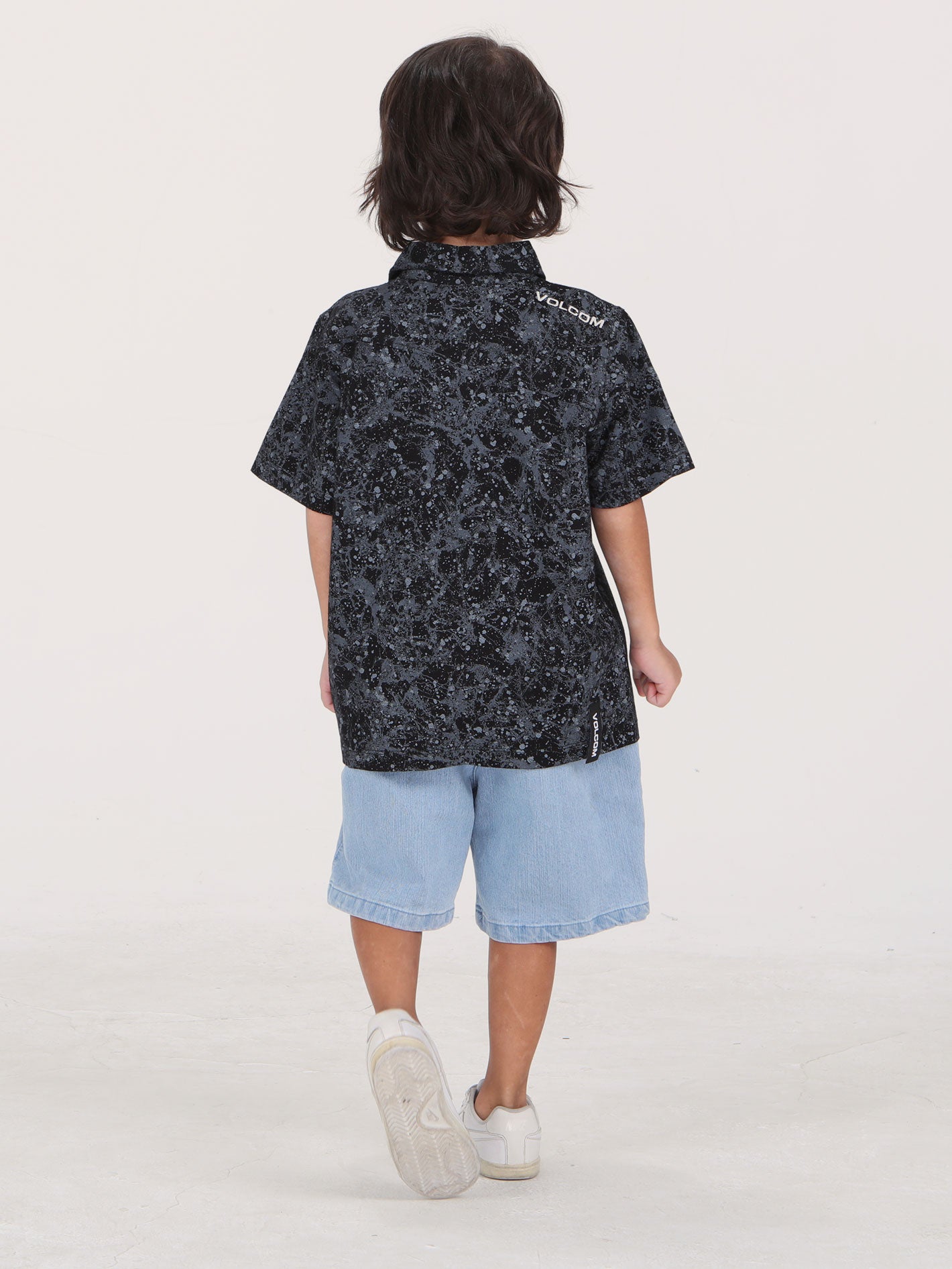 Volcom Little Boys Spritzen Polo - Black