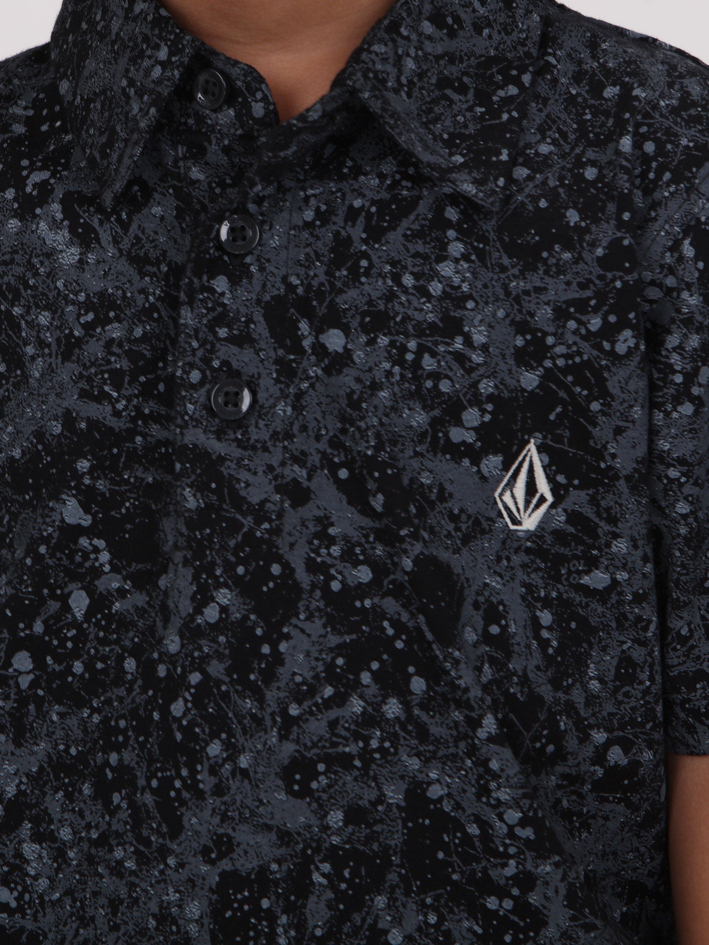 Volcom Little Boys Spritzen Polo - Black