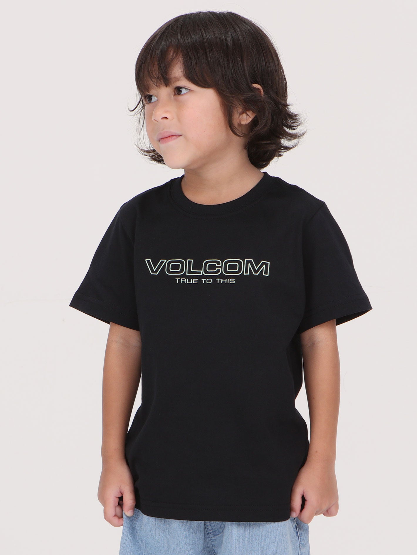 Volcom Little Boys Newro 3d Tee - Black