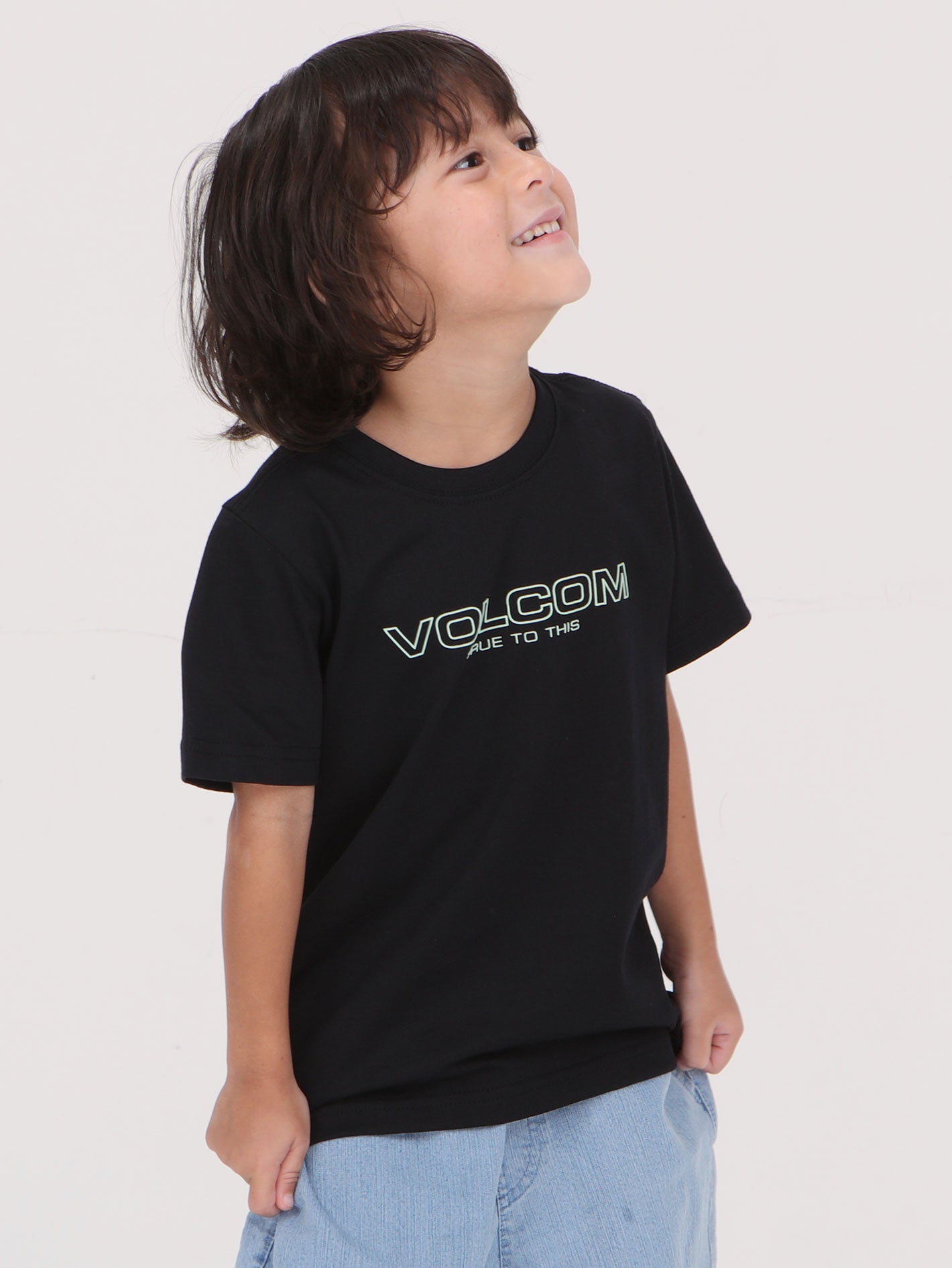 Volcom Little Boys Newro 3d Tee - Black