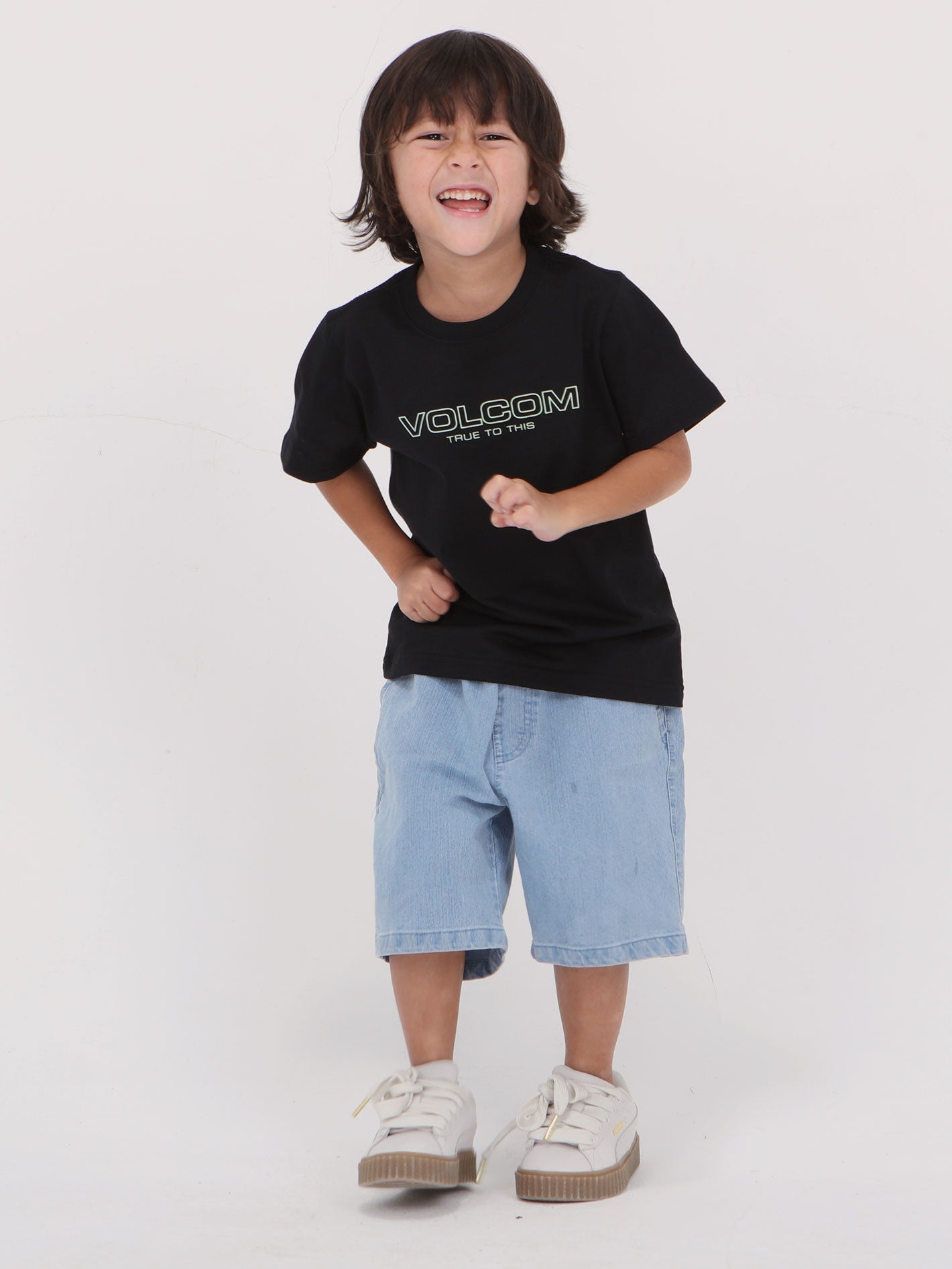 Volcom Little Boys Newro 3d Tee - Black