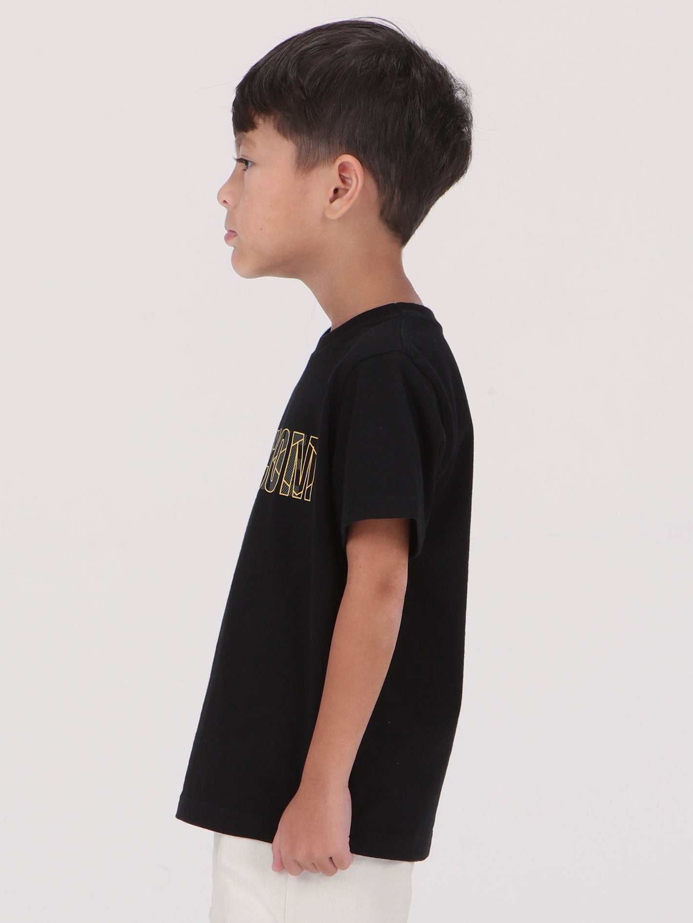 Volcom Little Boys Hidden Stone Tee - Black