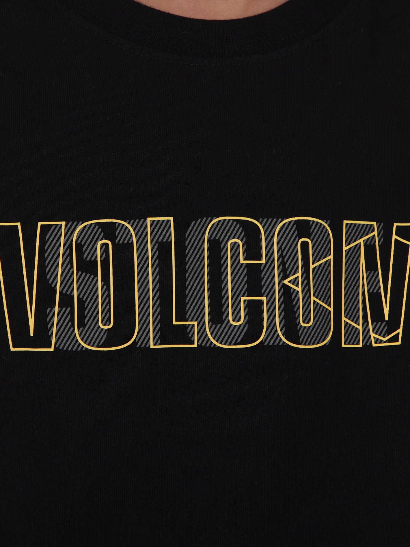 Volcom Little Boys Hidden Stone Tee - Black