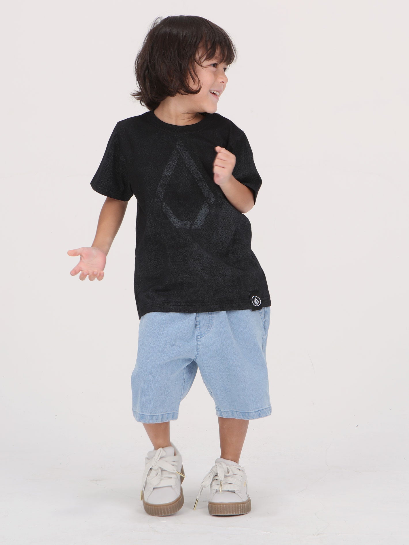 Volcom Little Boys Reznor Tee - Black