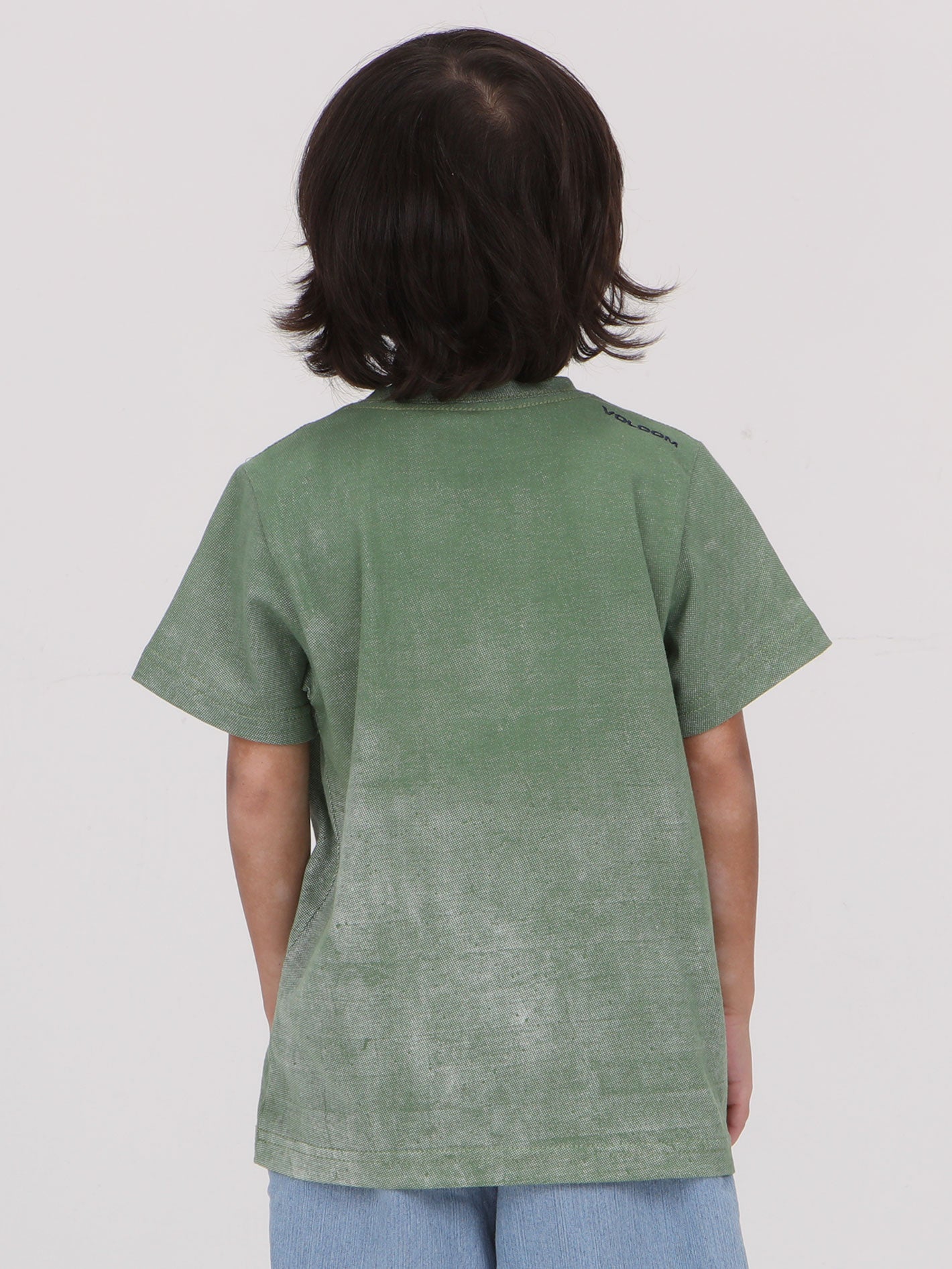 Volcom Little Boys Reznor Tee - Light Olive