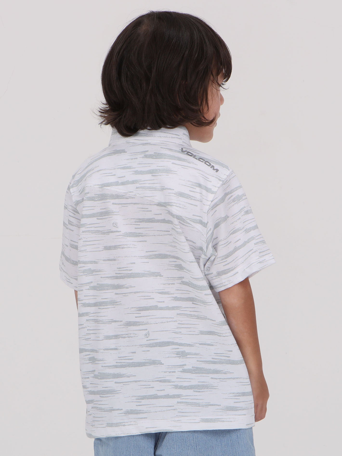 Volcom Little Boys Vinnie Polo - White
