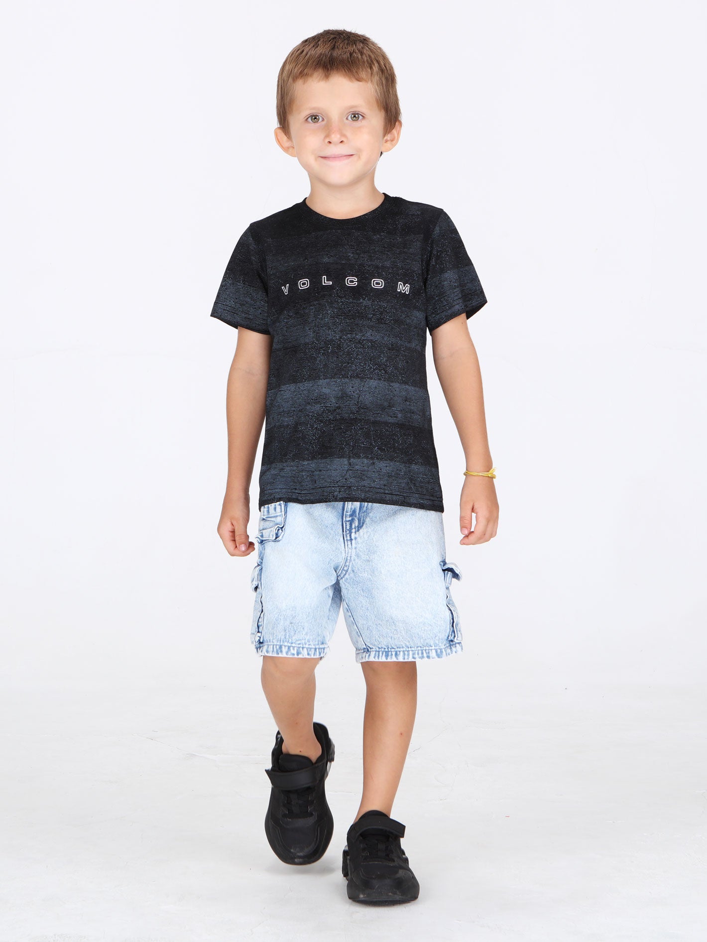 Volcom Little Boys Gonzo Tee - Black
