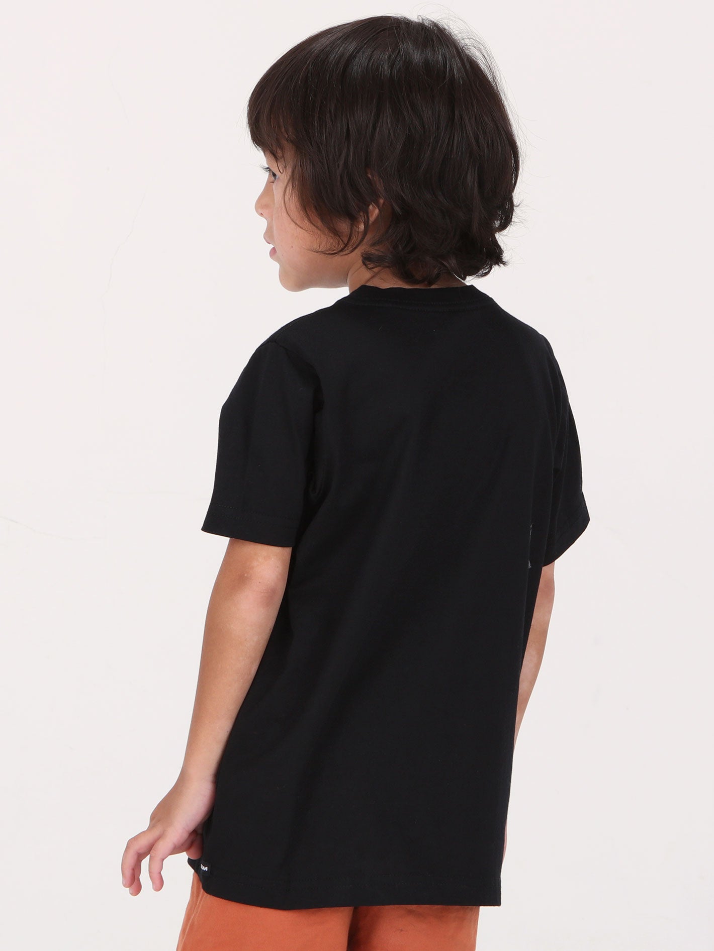Volcom Little Boys Splash Stone Tee - Black