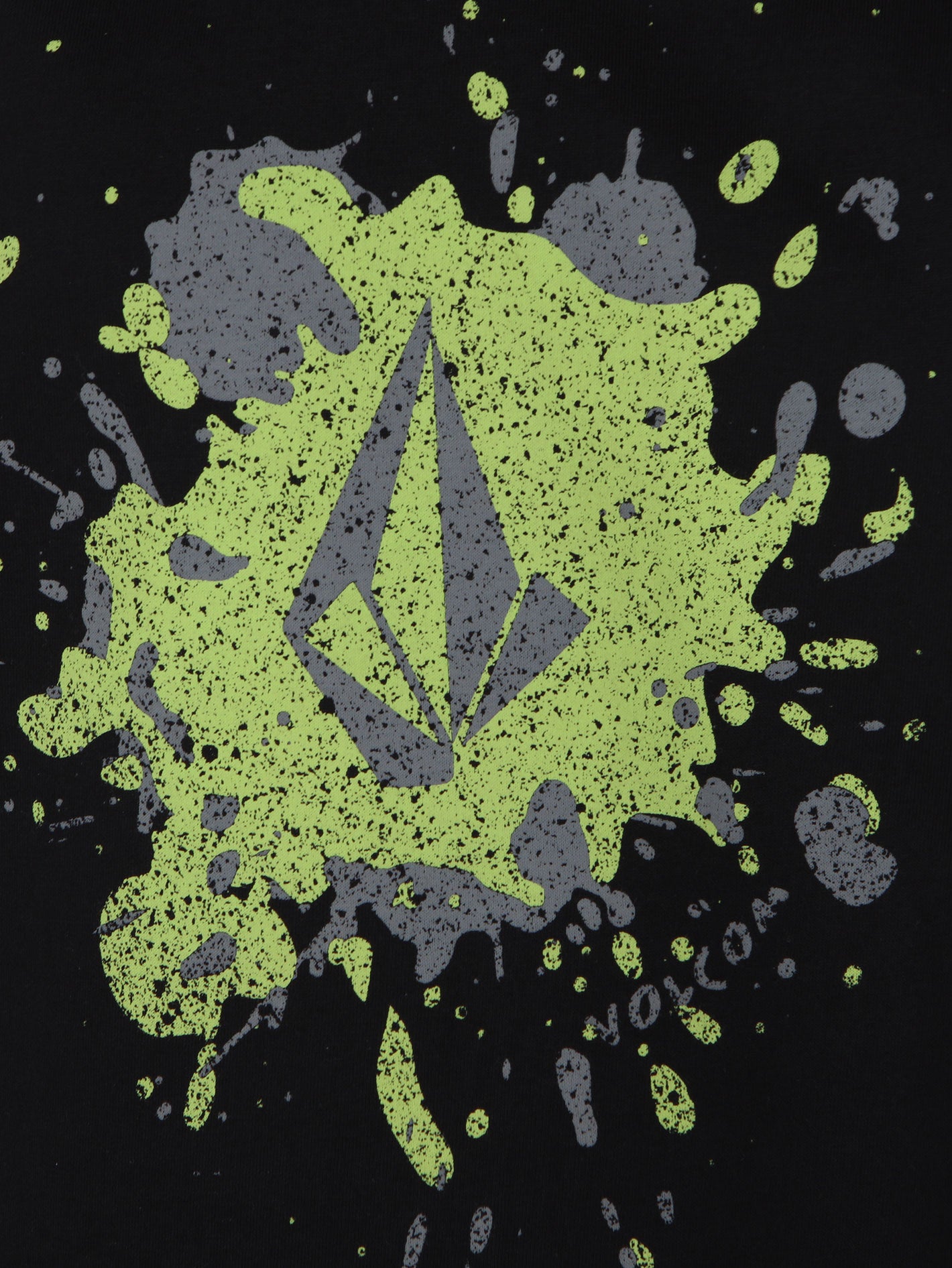 Volcom Little Boys Splash Stone Tee - Black