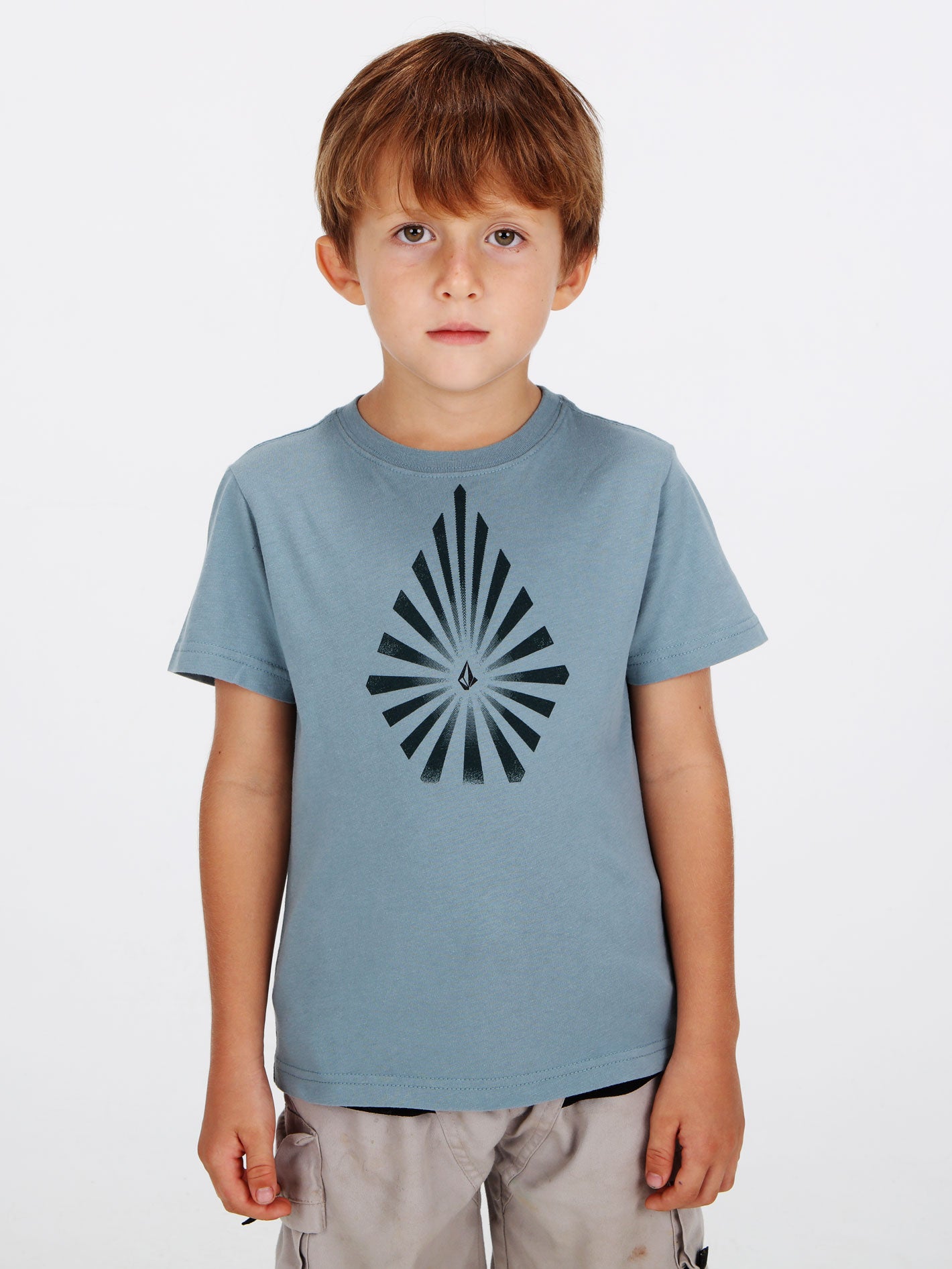 Volcom Little Boys Radiator Stone Tee - Tradewinds