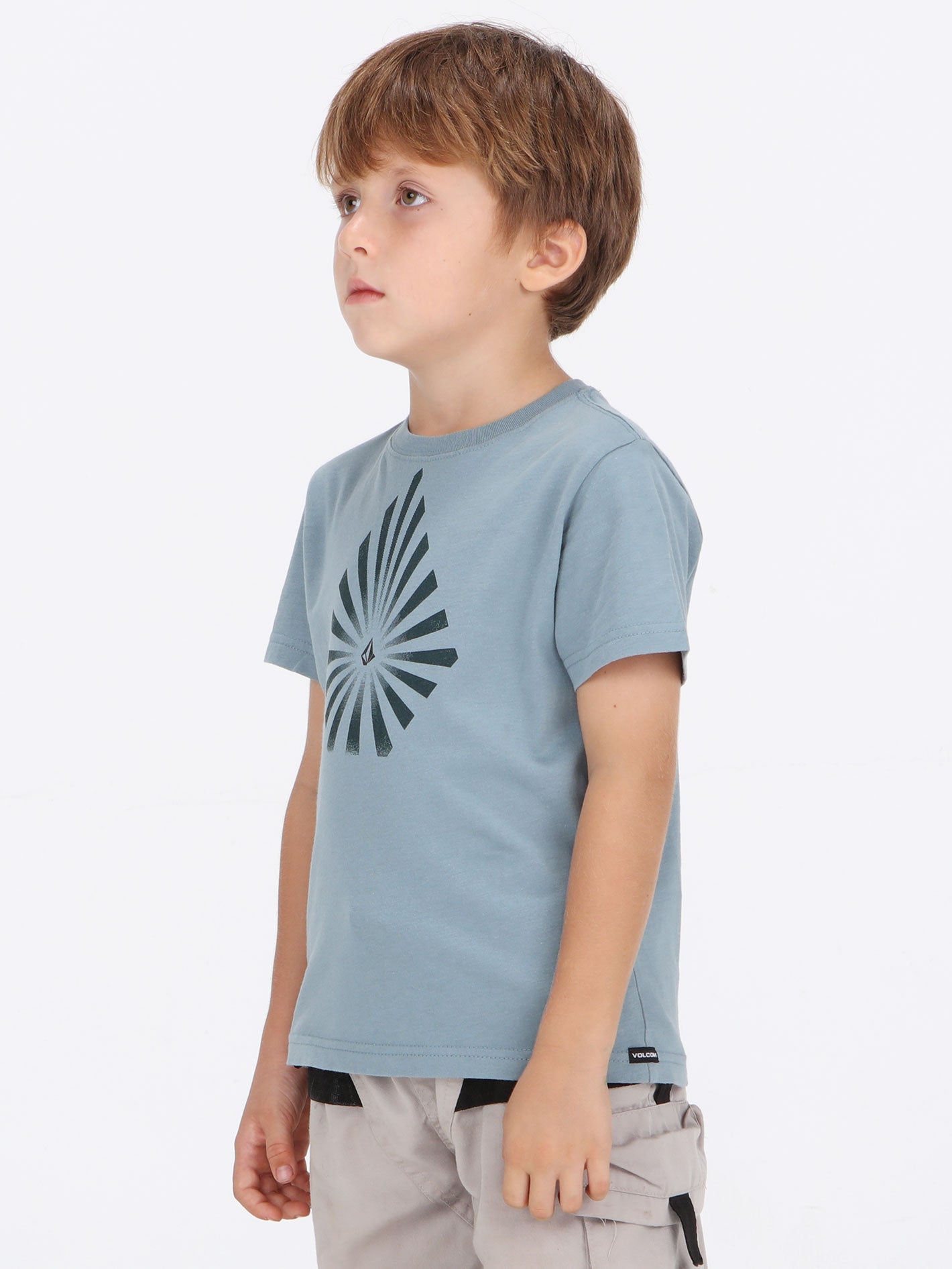 Volcom Little Boys Radiator Stone Tee - Tradewinds