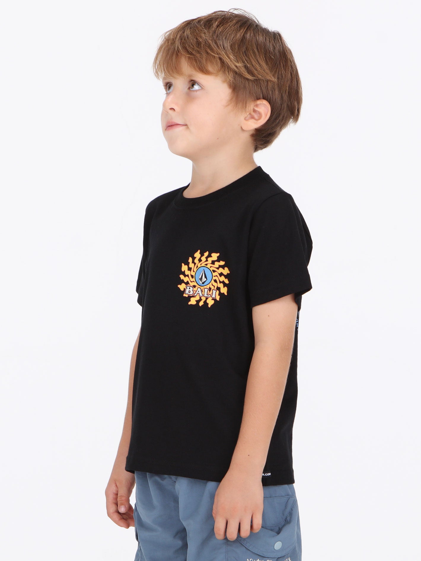 Volcom Little Boys Reapers Wave Tee - Black