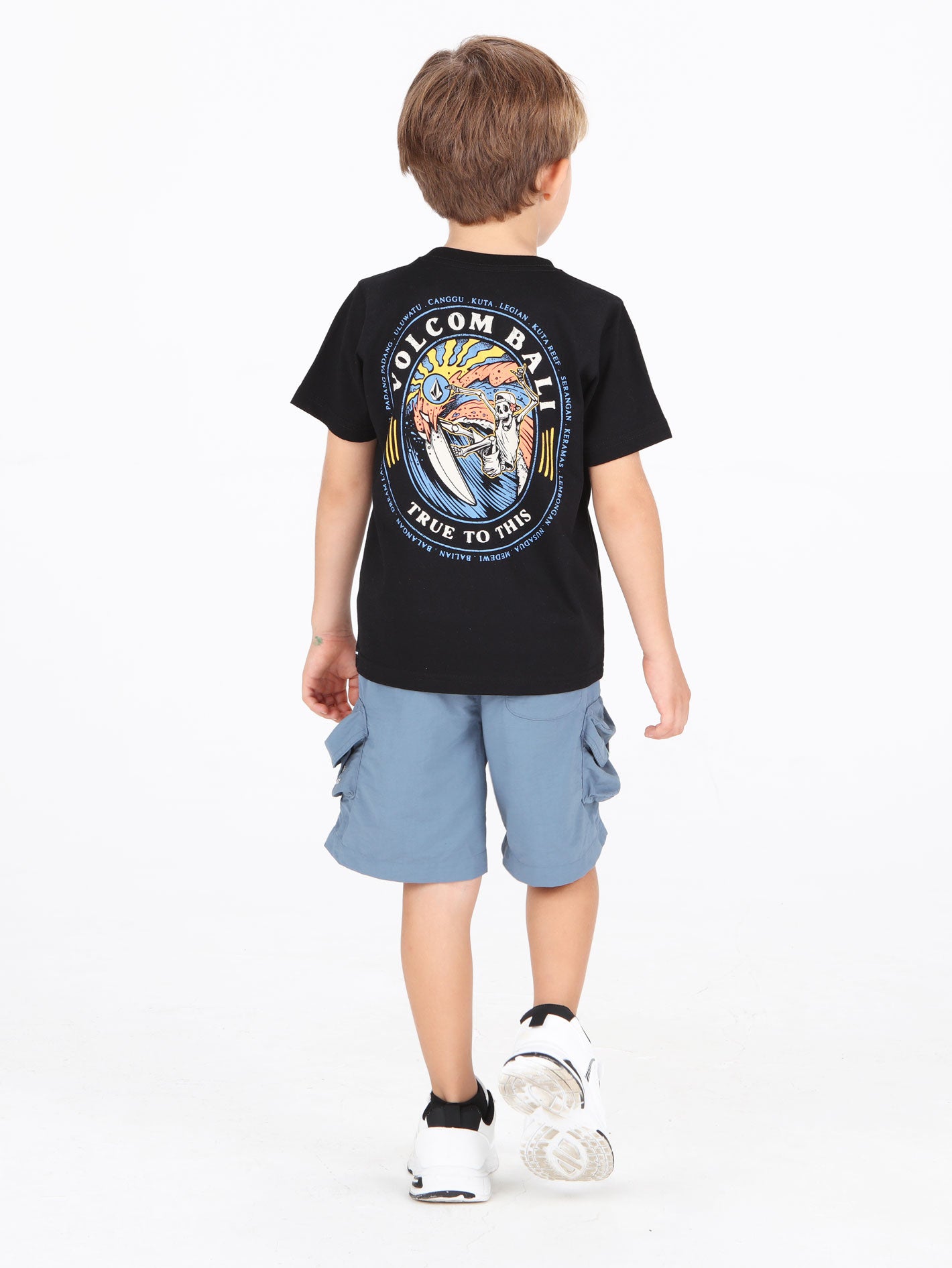 Volcom Little Boys Reapers Wave Tee - Black