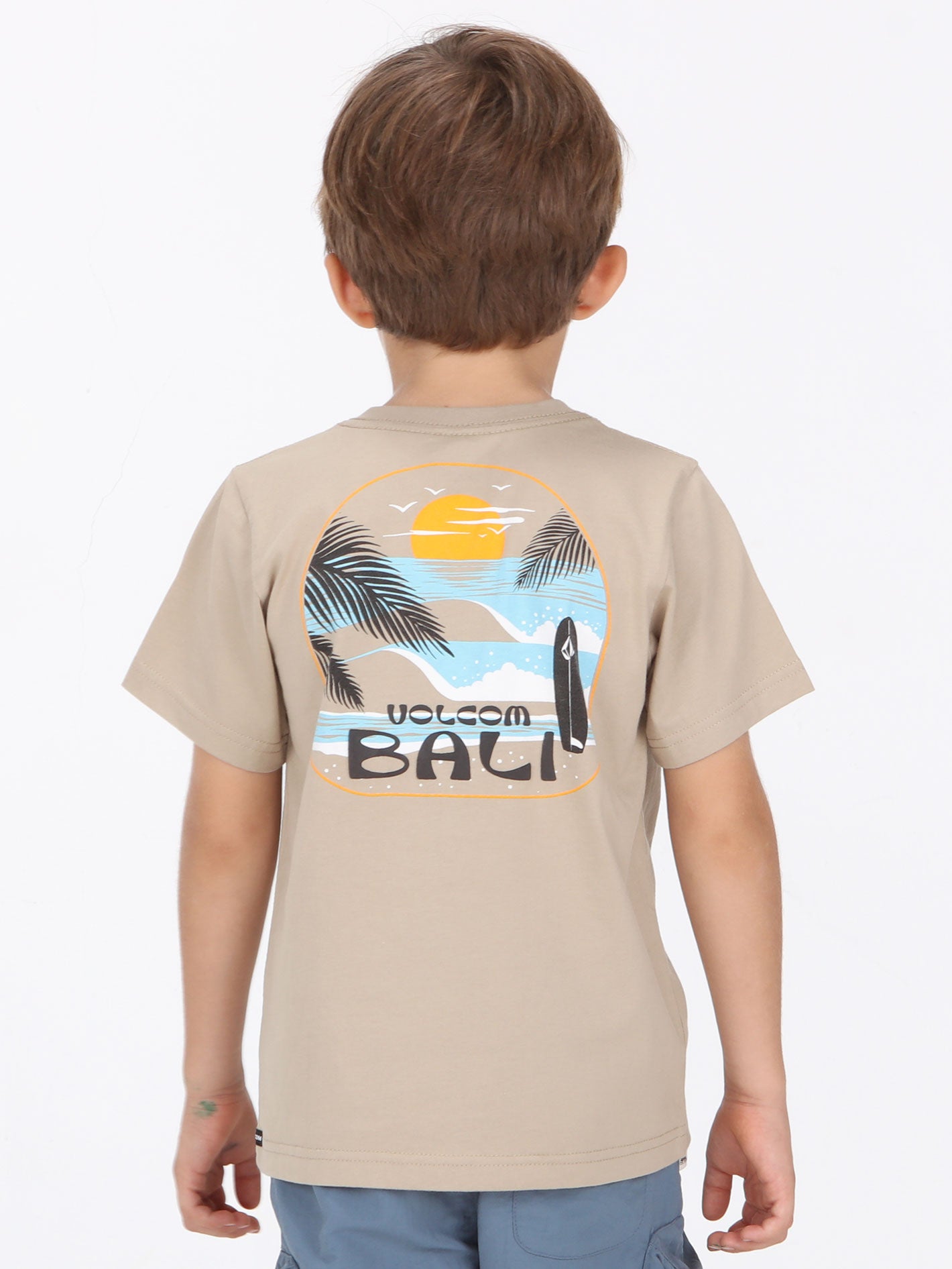 Volcom Little Boys Bali Soltide Tee - Desert