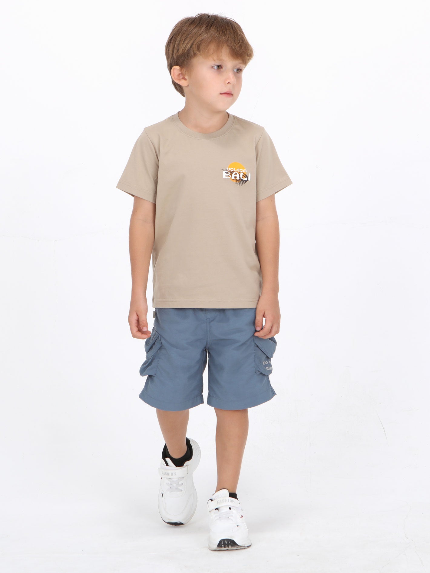 Volcom Little Boys Bali Soltide Tee - Desert