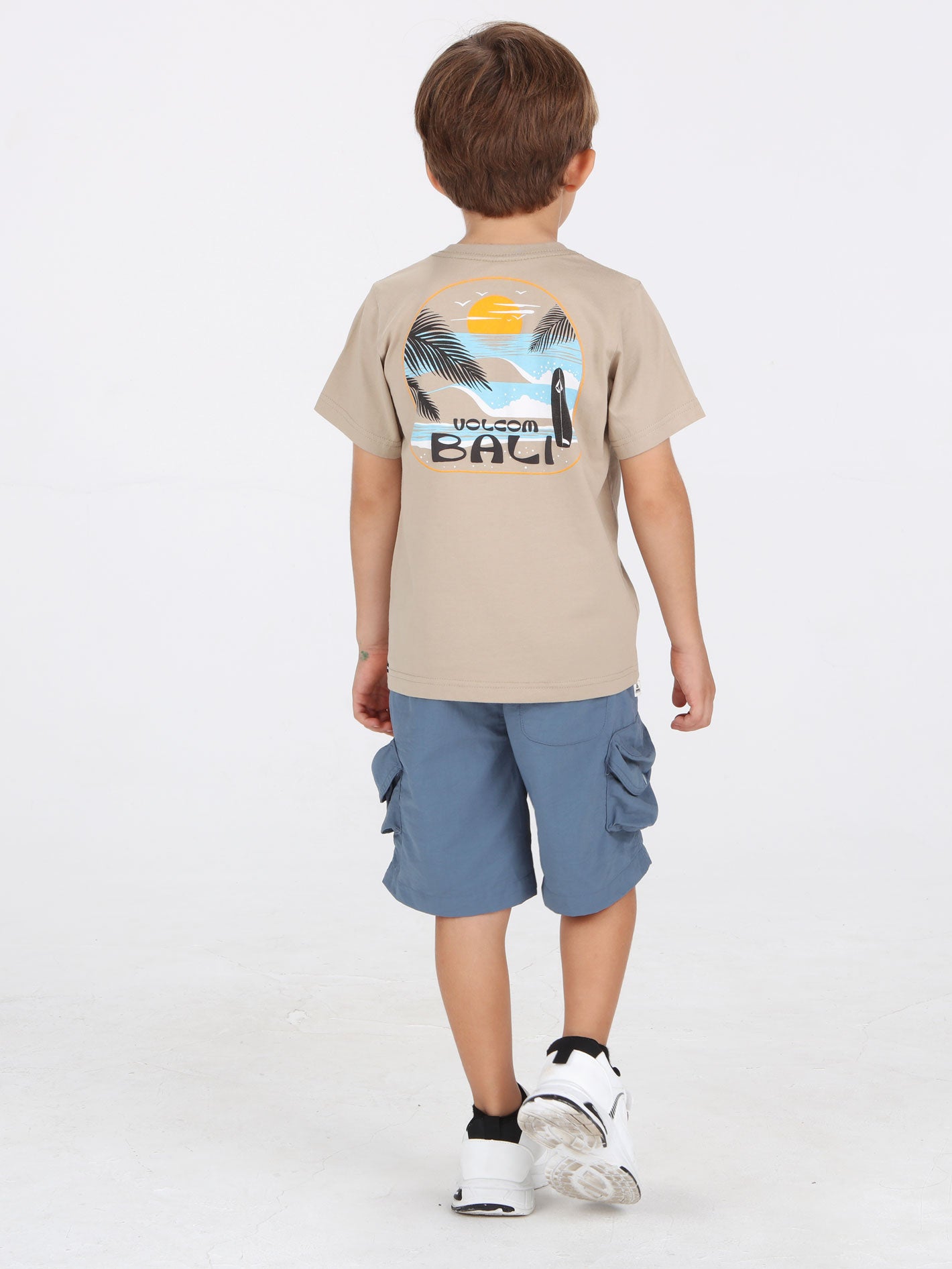 Volcom Little Boys Bali Soltide Tee - Desert