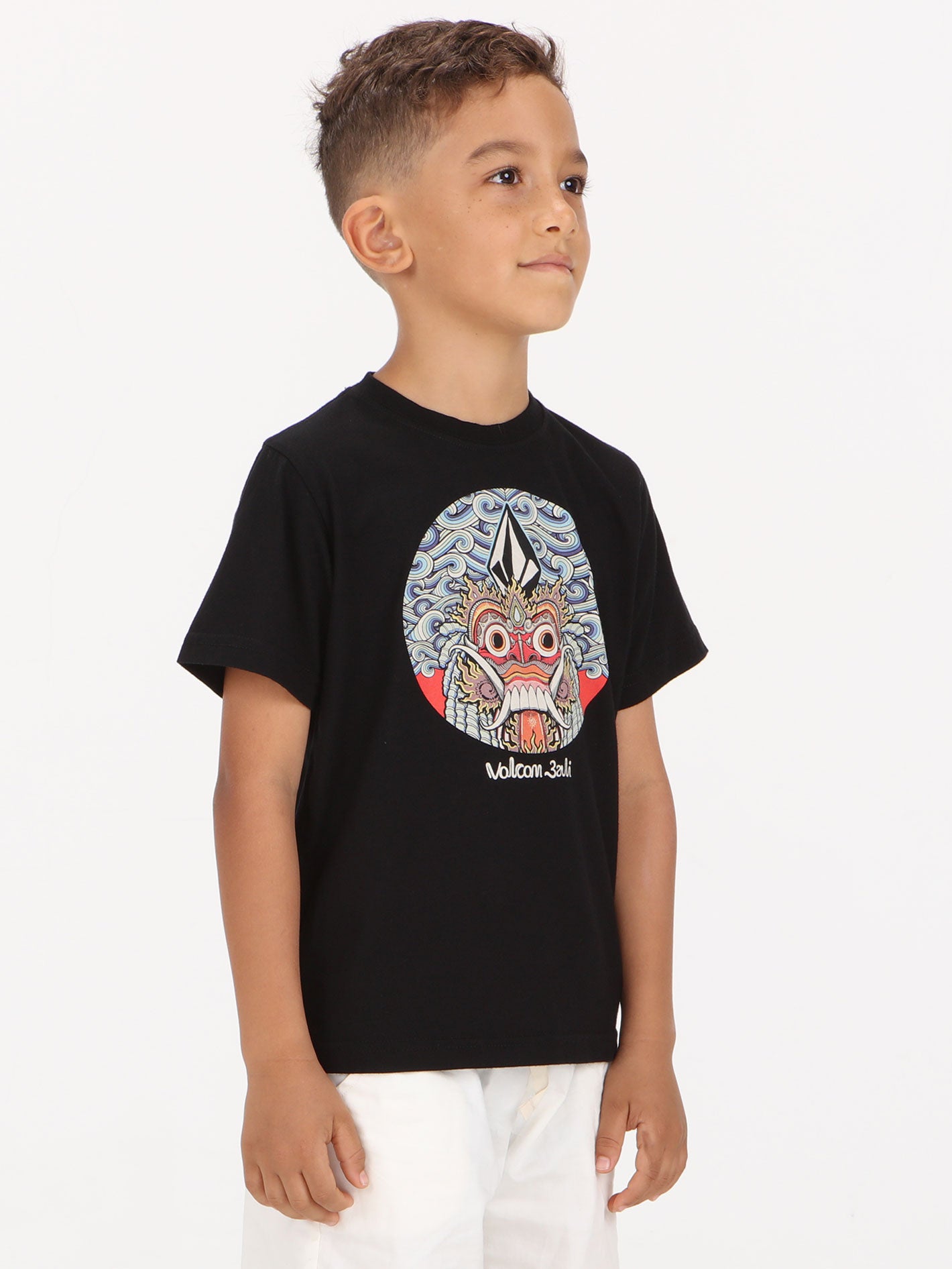 Volcom Little Boys Rangda Tee - Black