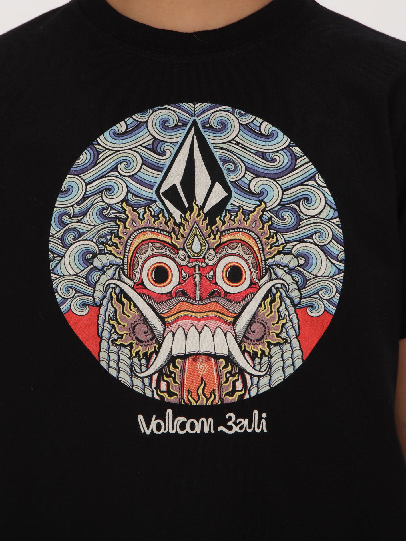 Volcom Little Boys Rangda Tee - Black