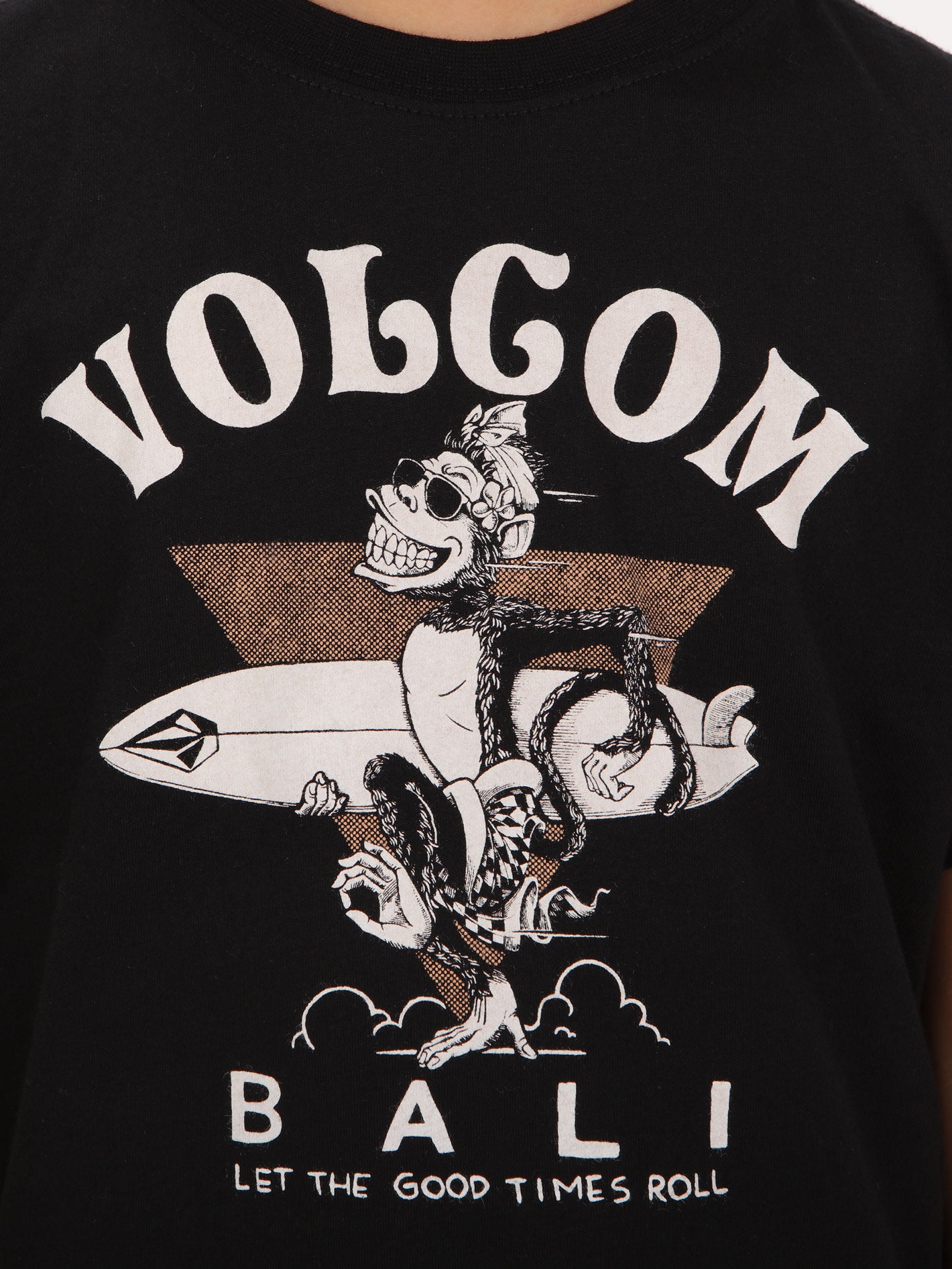 Volcom Little Boys Simon Tee - Black