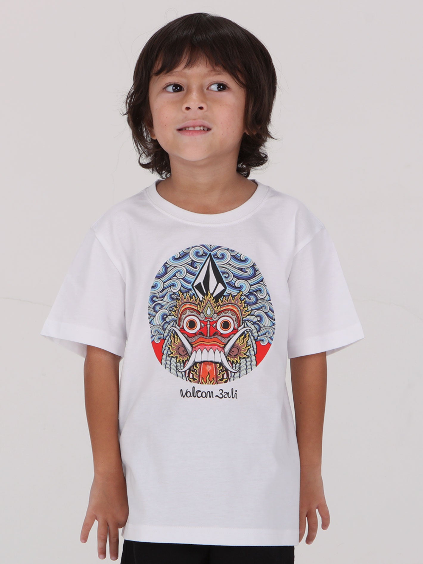 Volcom Little Boys Rangda Tee - White